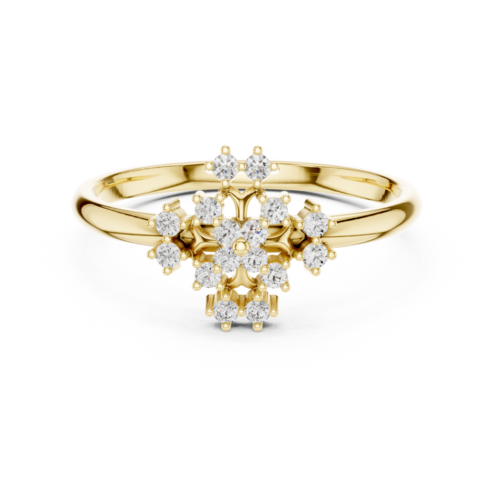 Men's wedding band with smooth matte finish.