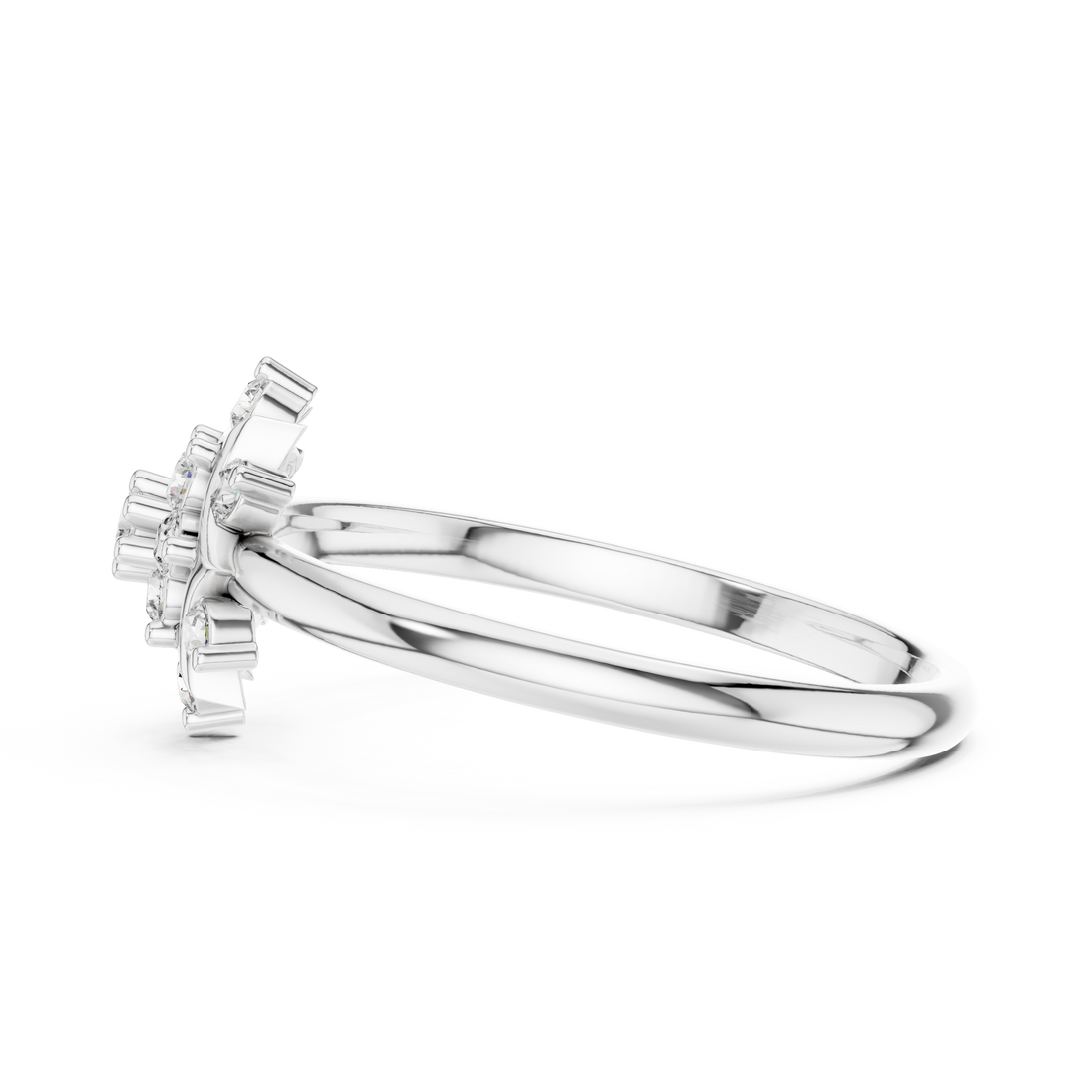 Textured hoop earrings with engraved surface design.