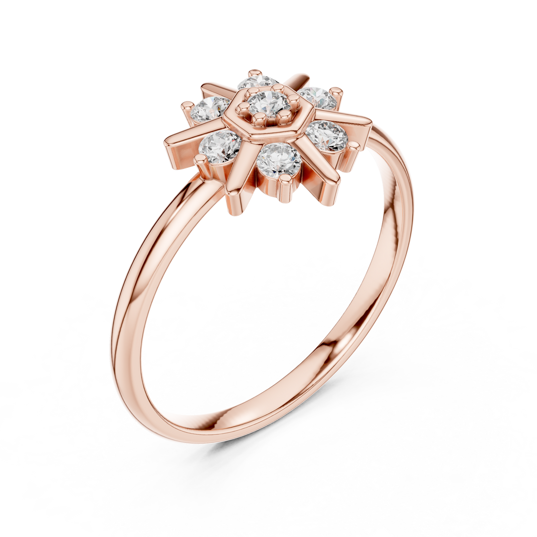 Adjustable toe ring with slim band style.