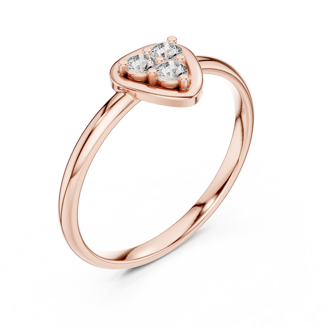 Diamond jewellery set with coordinated sparkle.