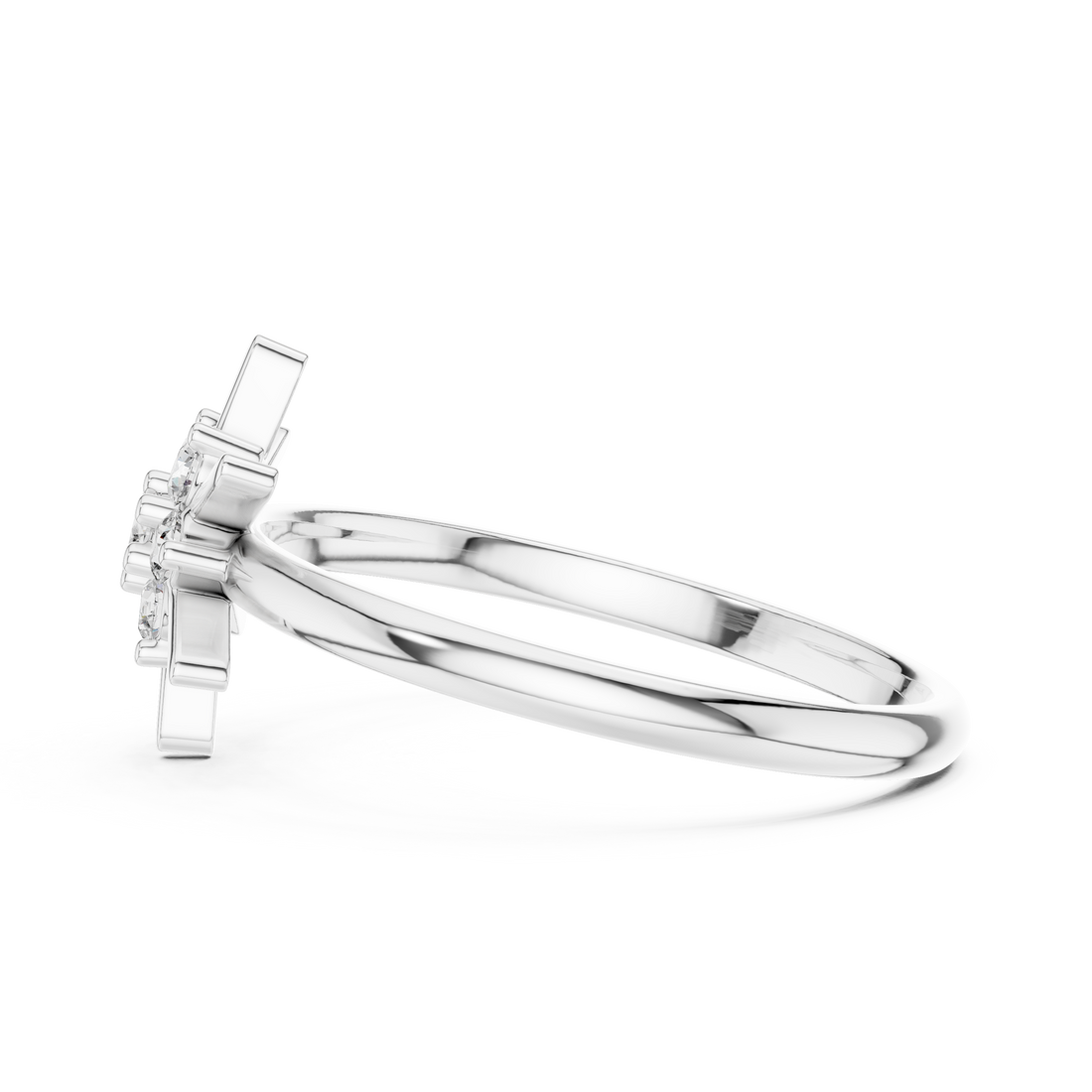 Elegant wedding band with refined polish.