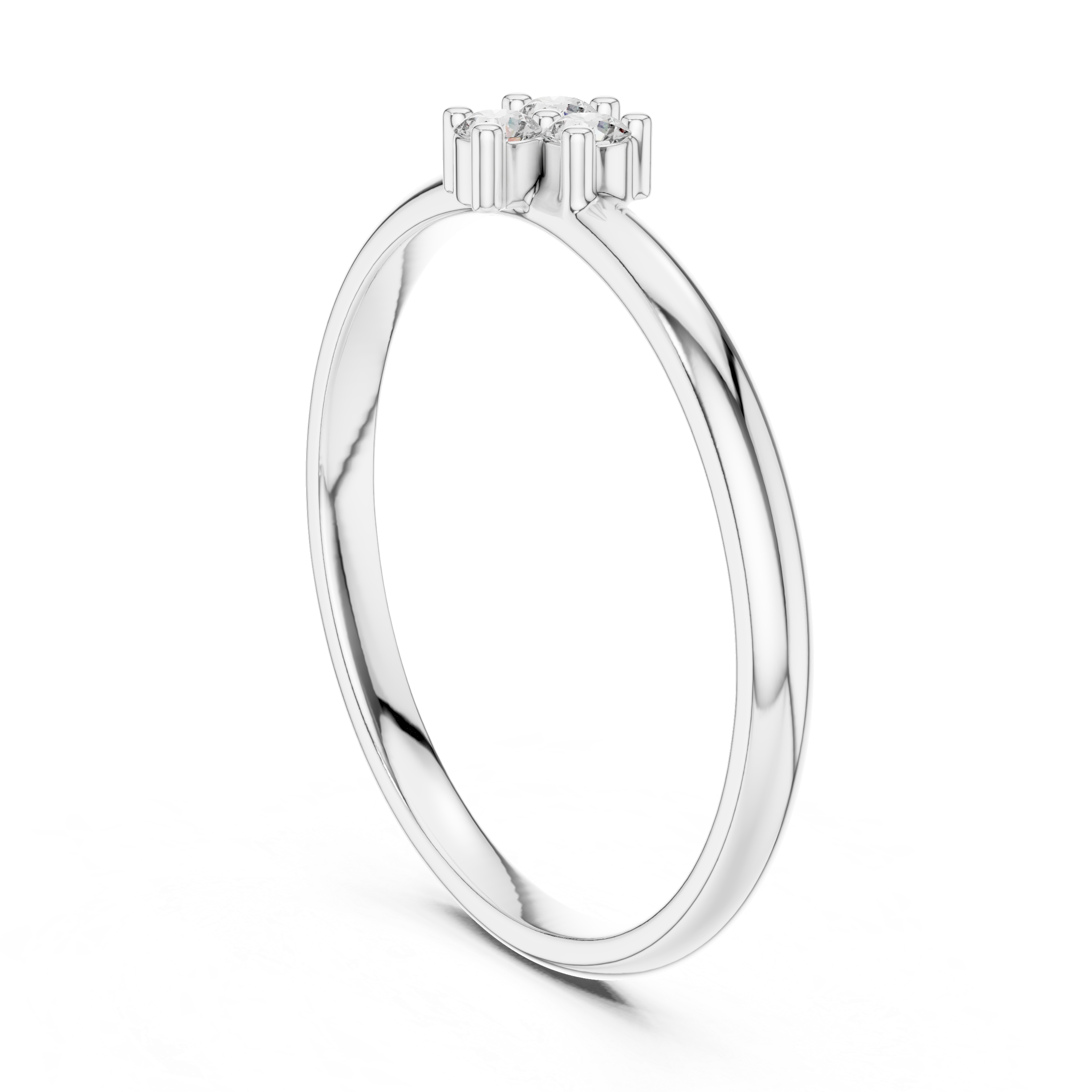 Minimal necklace with sleek polished metal.