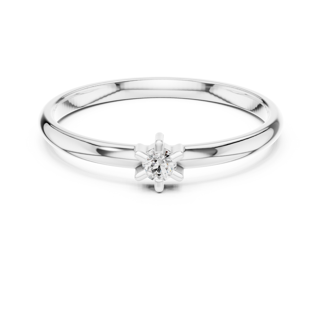 Halo diamond pendant necklace with brilliant sparkle.