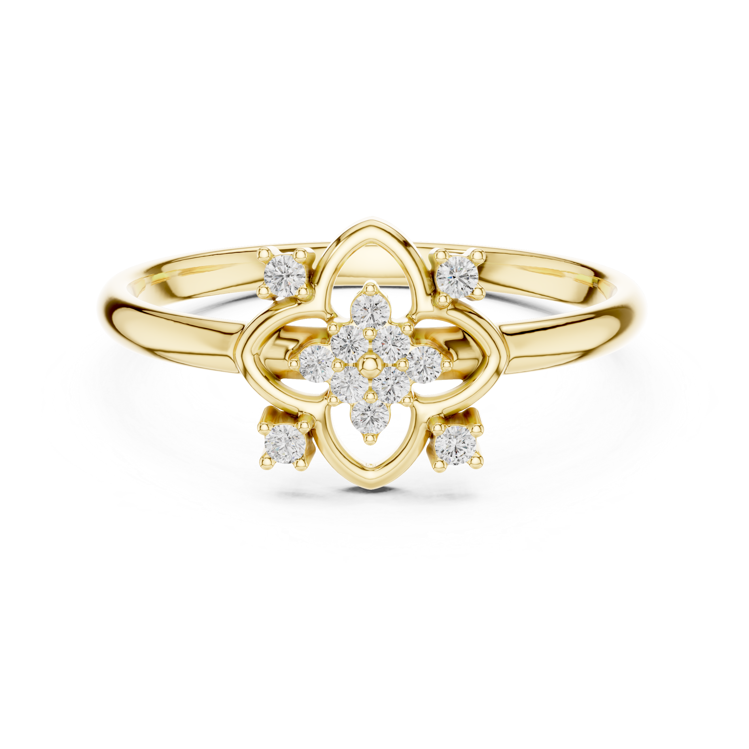 Classic diamond stud earrings with timeless appeal.