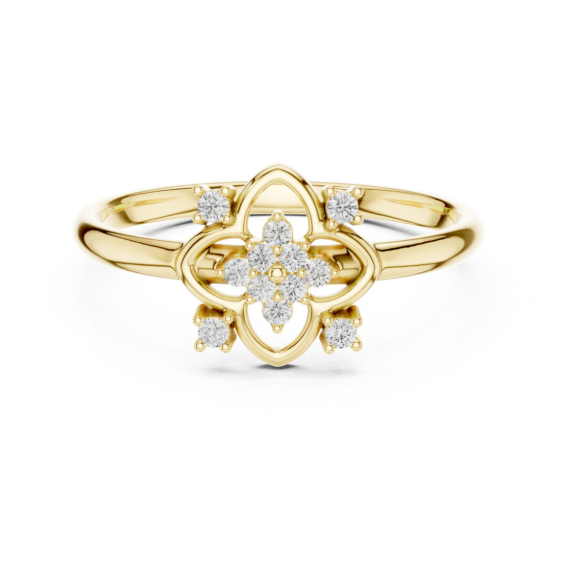 Classic diamond stud earrings with timeless appeal.