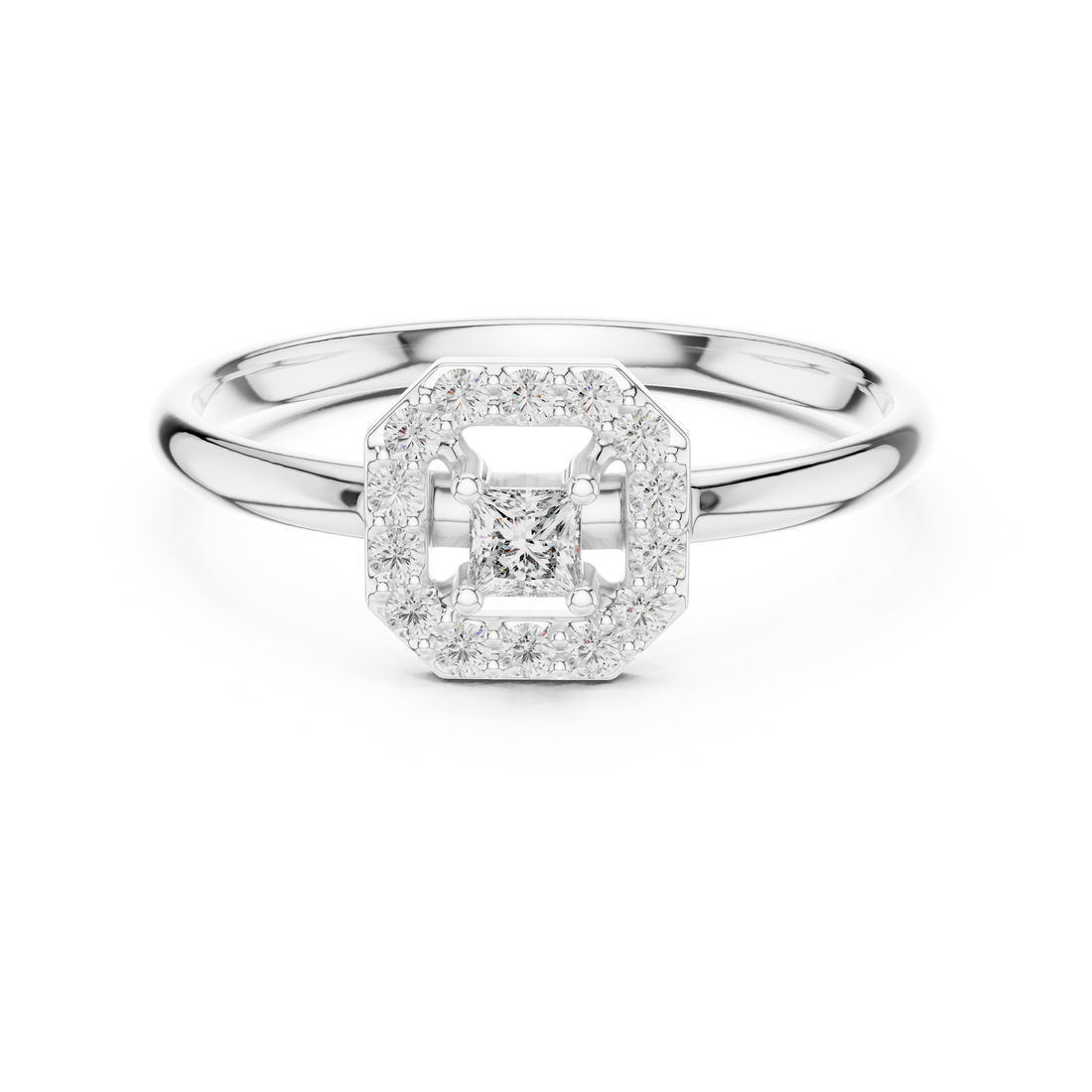 Engraved gold bangle with floral decorative pattern.