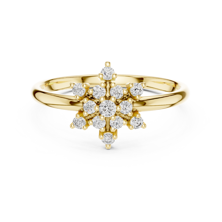 Gold hoop earrings with polished round design.