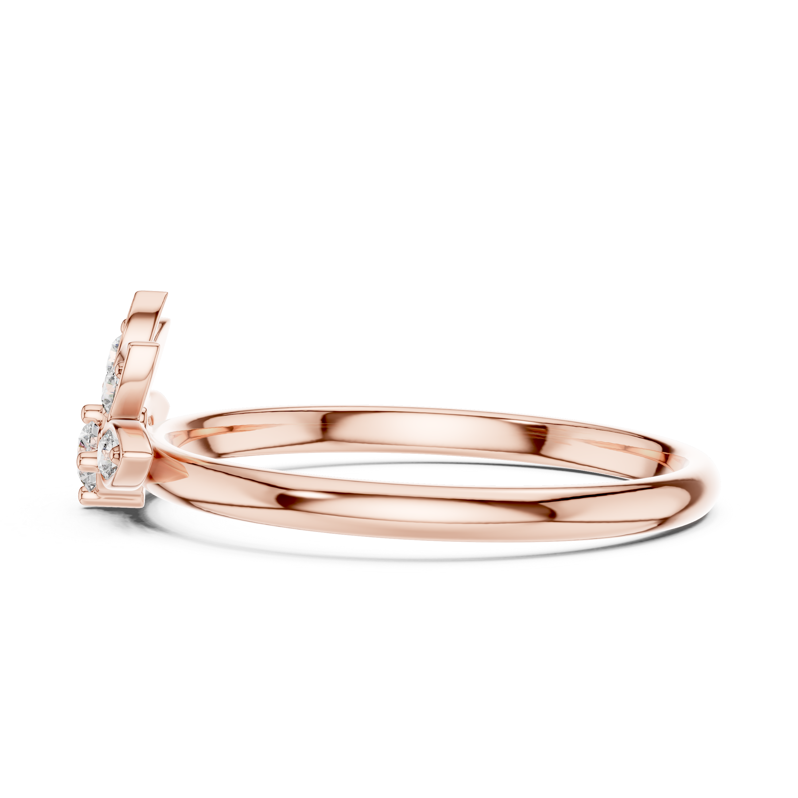 Diamond jewellery set with coordinated sparkle.