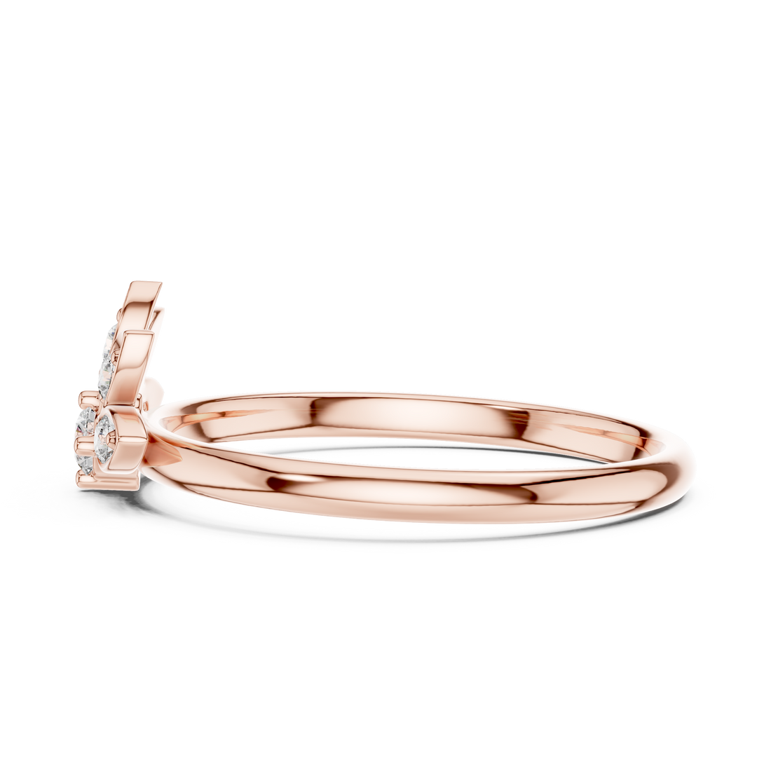 Diamond jewellery set with coordinated sparkle.