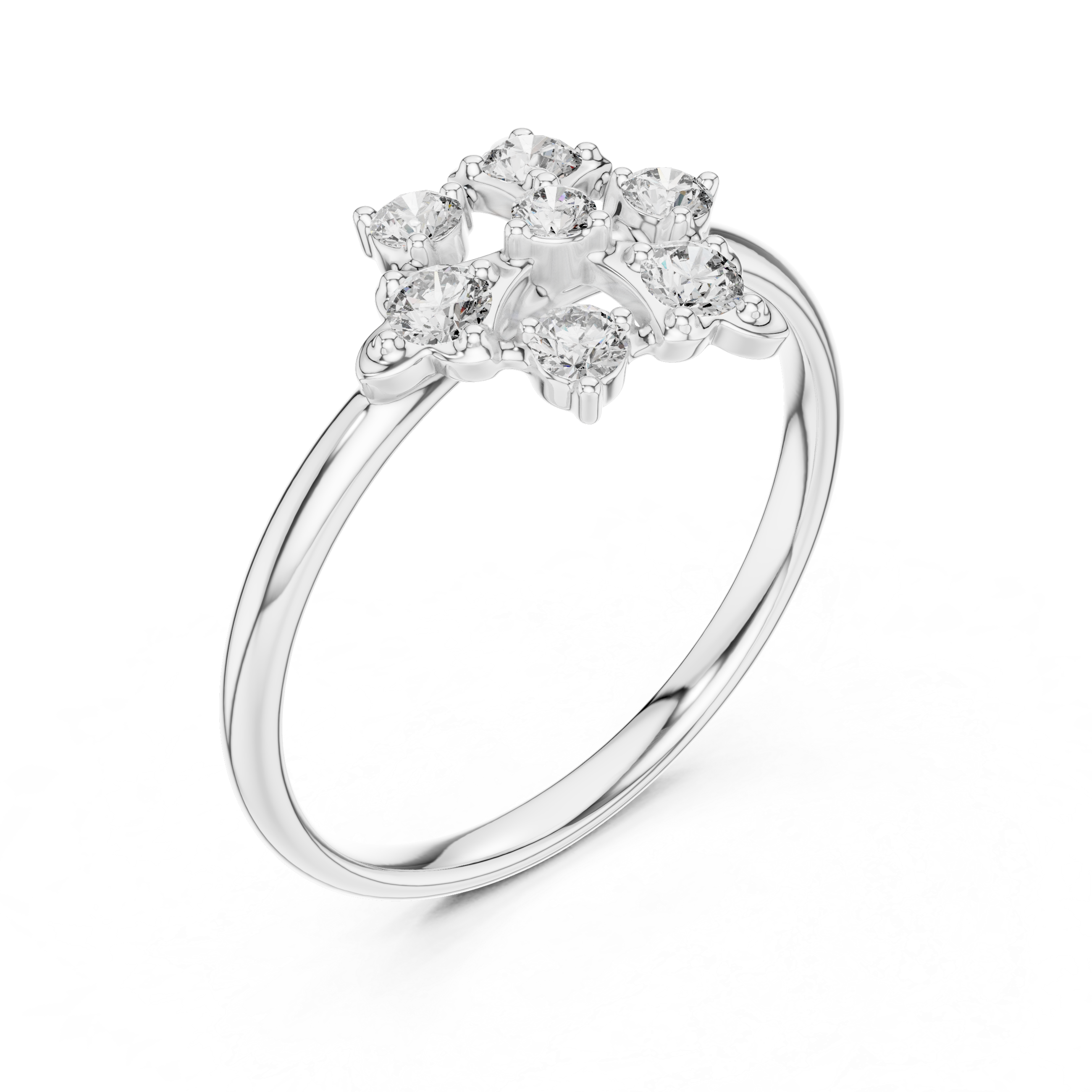 Minimal gold ring with smooth modern finish.