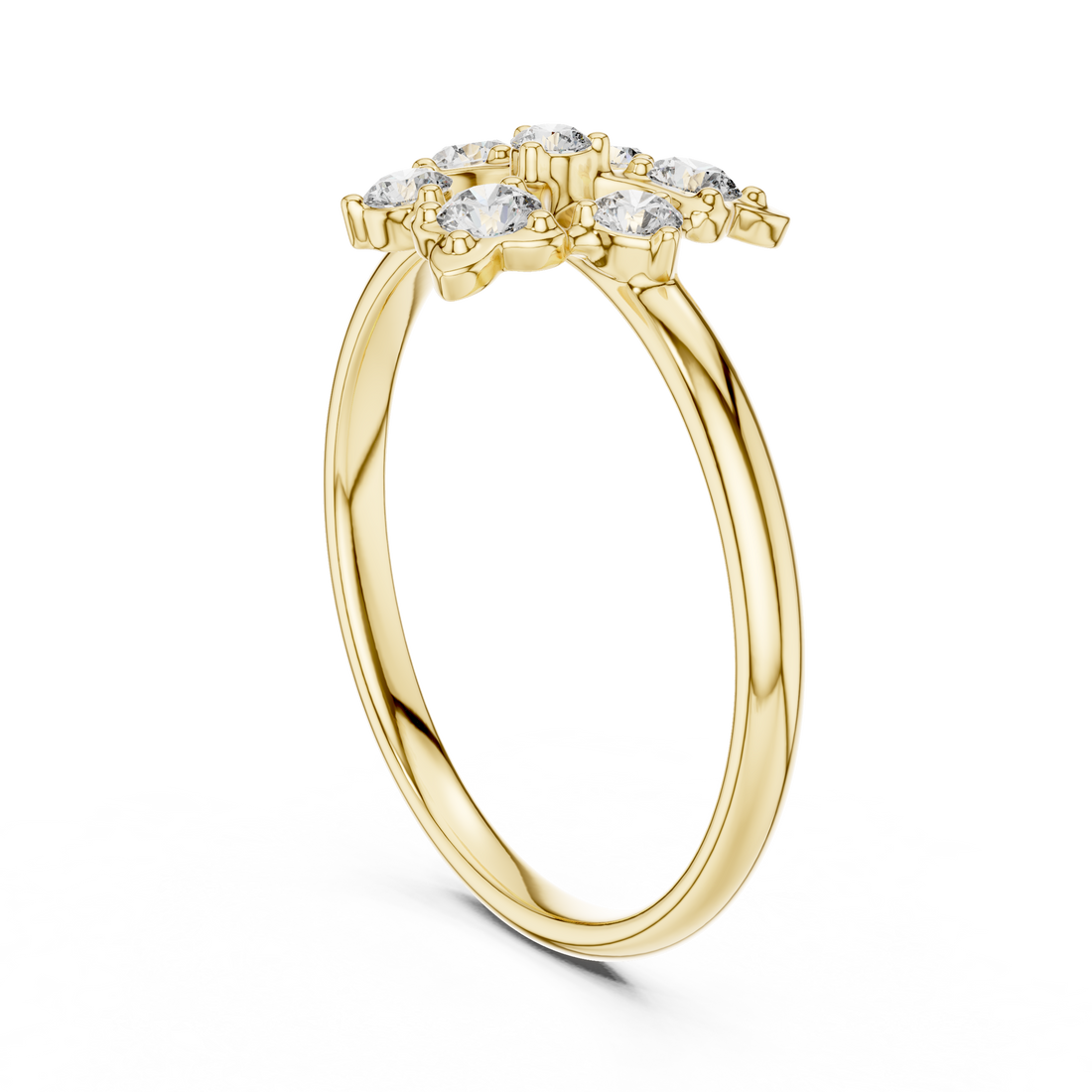Decorative fashion ring with stylish detailing.