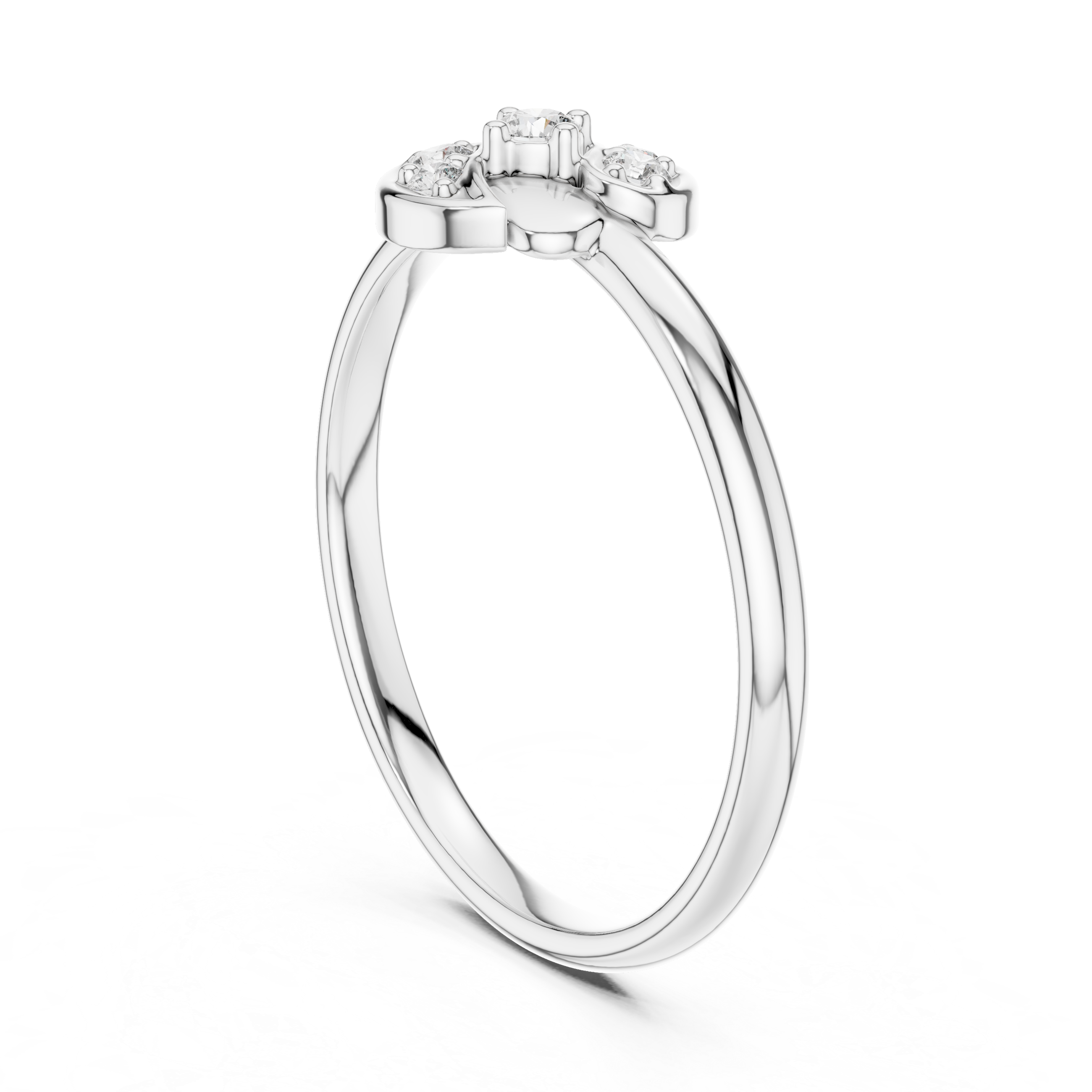 Elegant diamond pendant necklace with smooth gold chain.