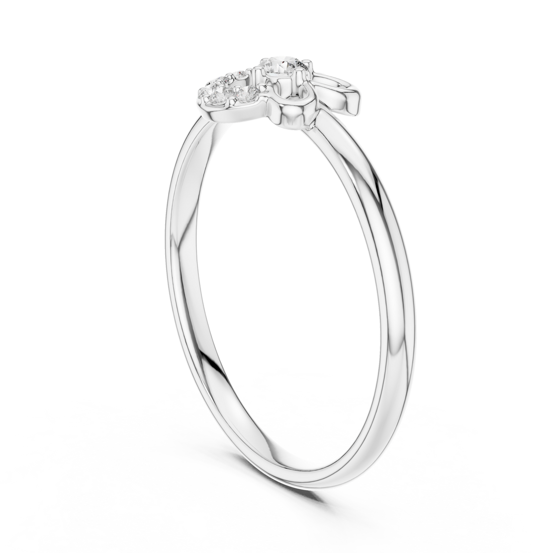 Elegant bangle bracelet with glossy polished finish.