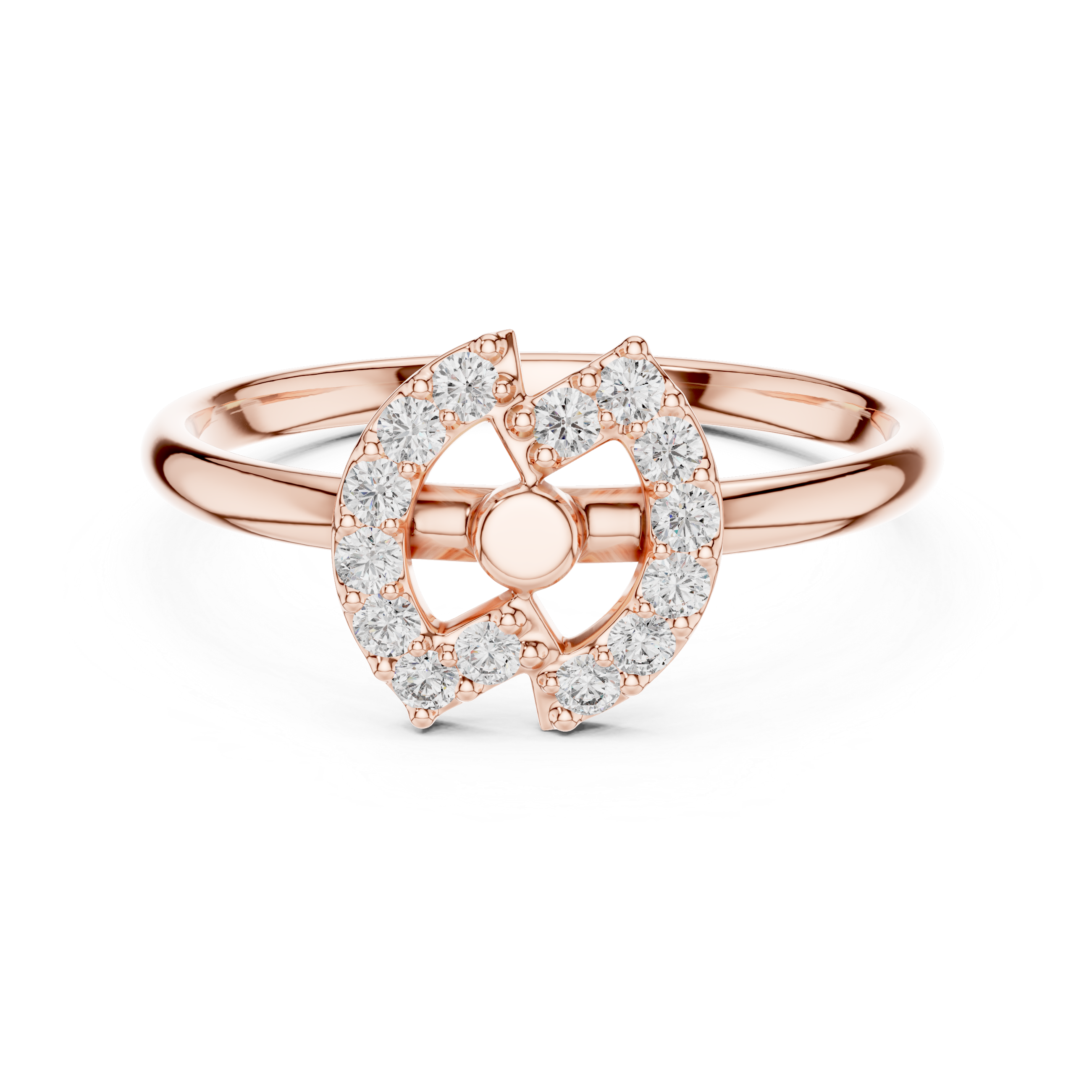 Simple toe ring with minimal modern style.