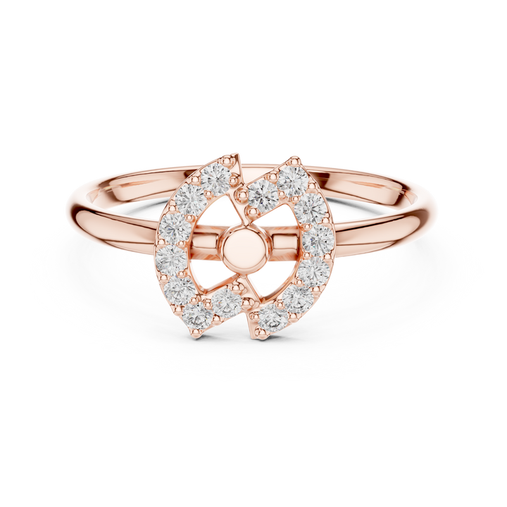 Simple toe ring with minimal modern style.