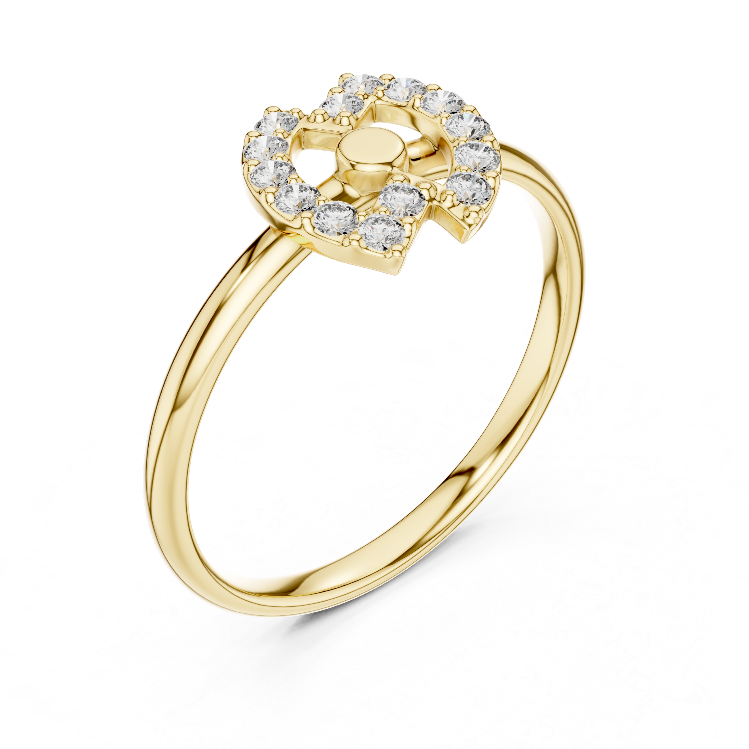 Men's gemstone ring with bold masculine styling.