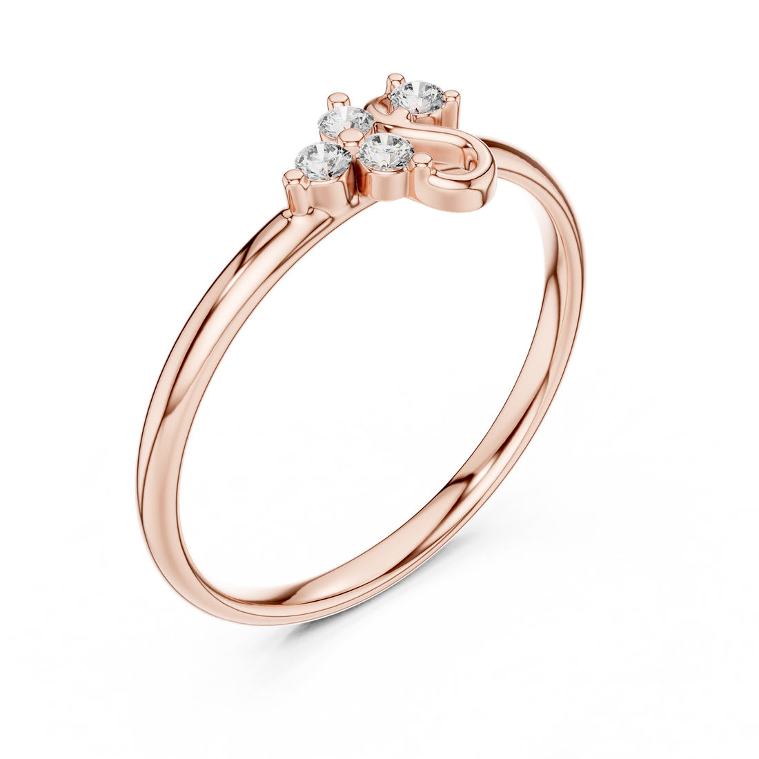 Celebration ring with colorful decorative stones.
