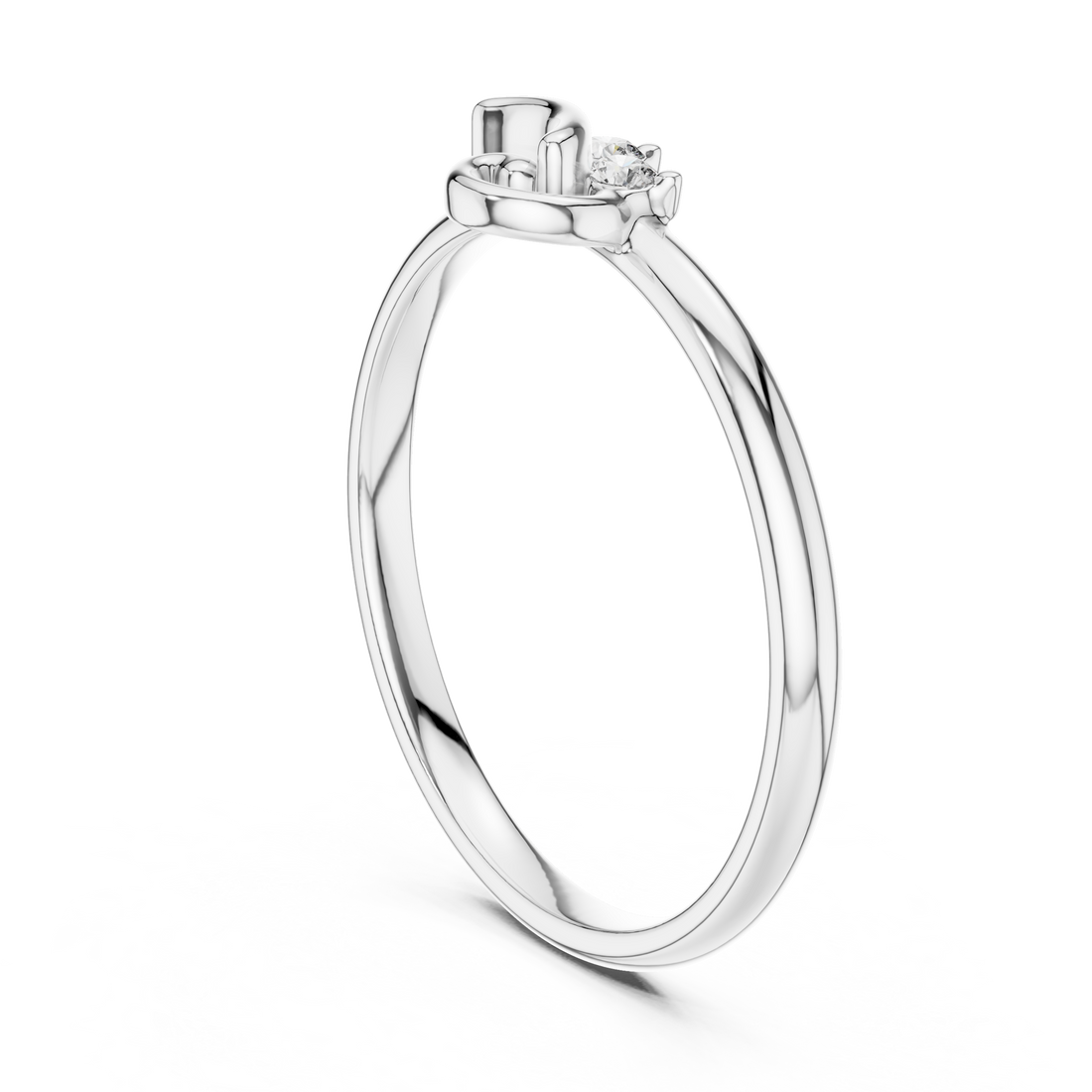 Slim stackable bangle with lightweight elegance.