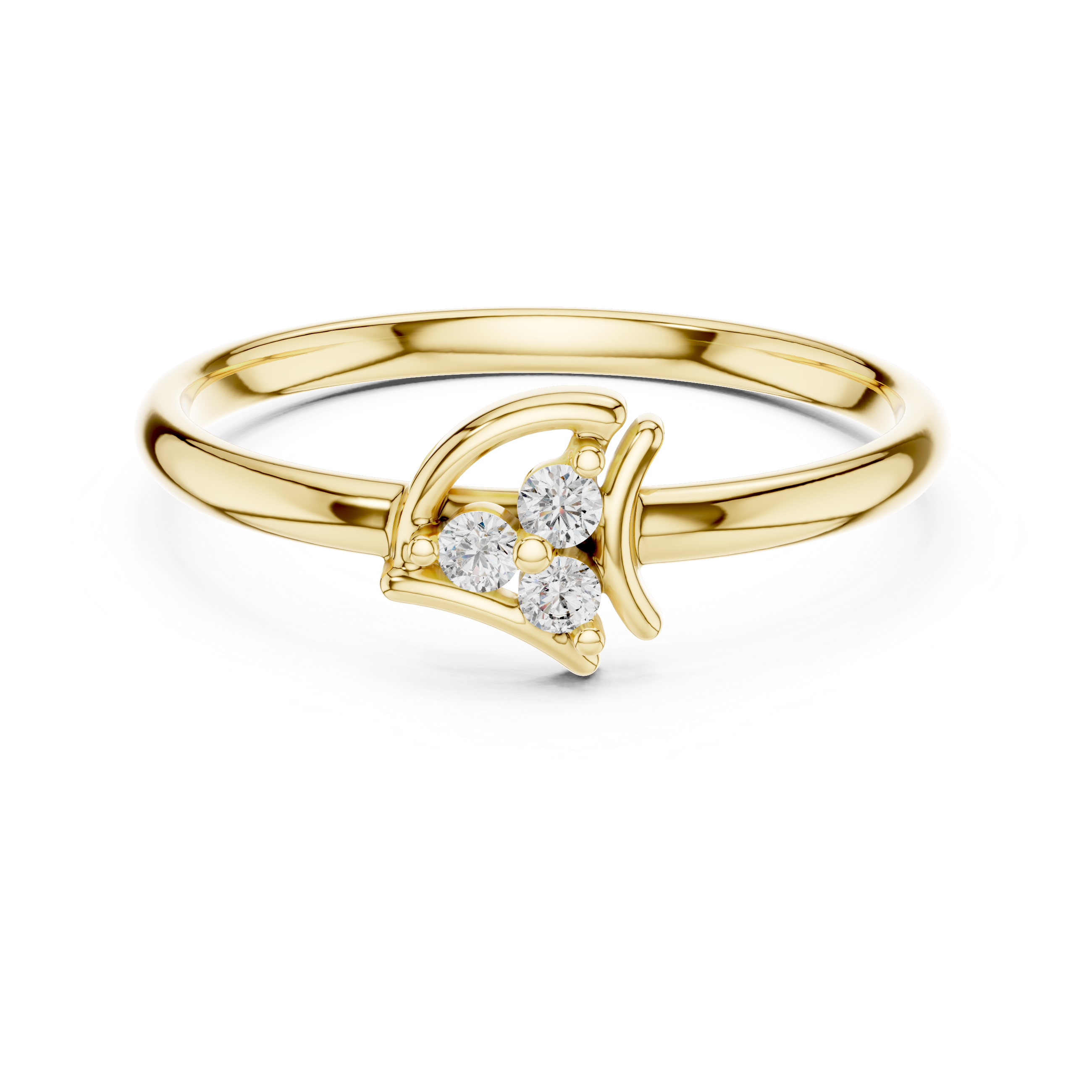Diamond jewellery set with coordinated sparkle finish.