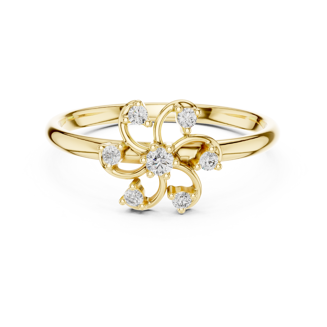 Classic gold nose hoop with minimal elegant style.
