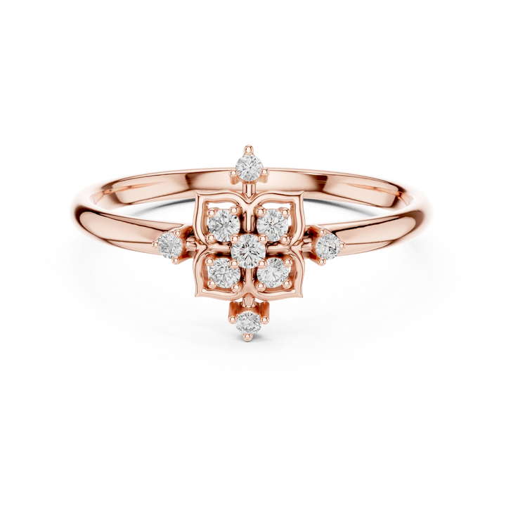 Classic wedding band with smooth polished surface.