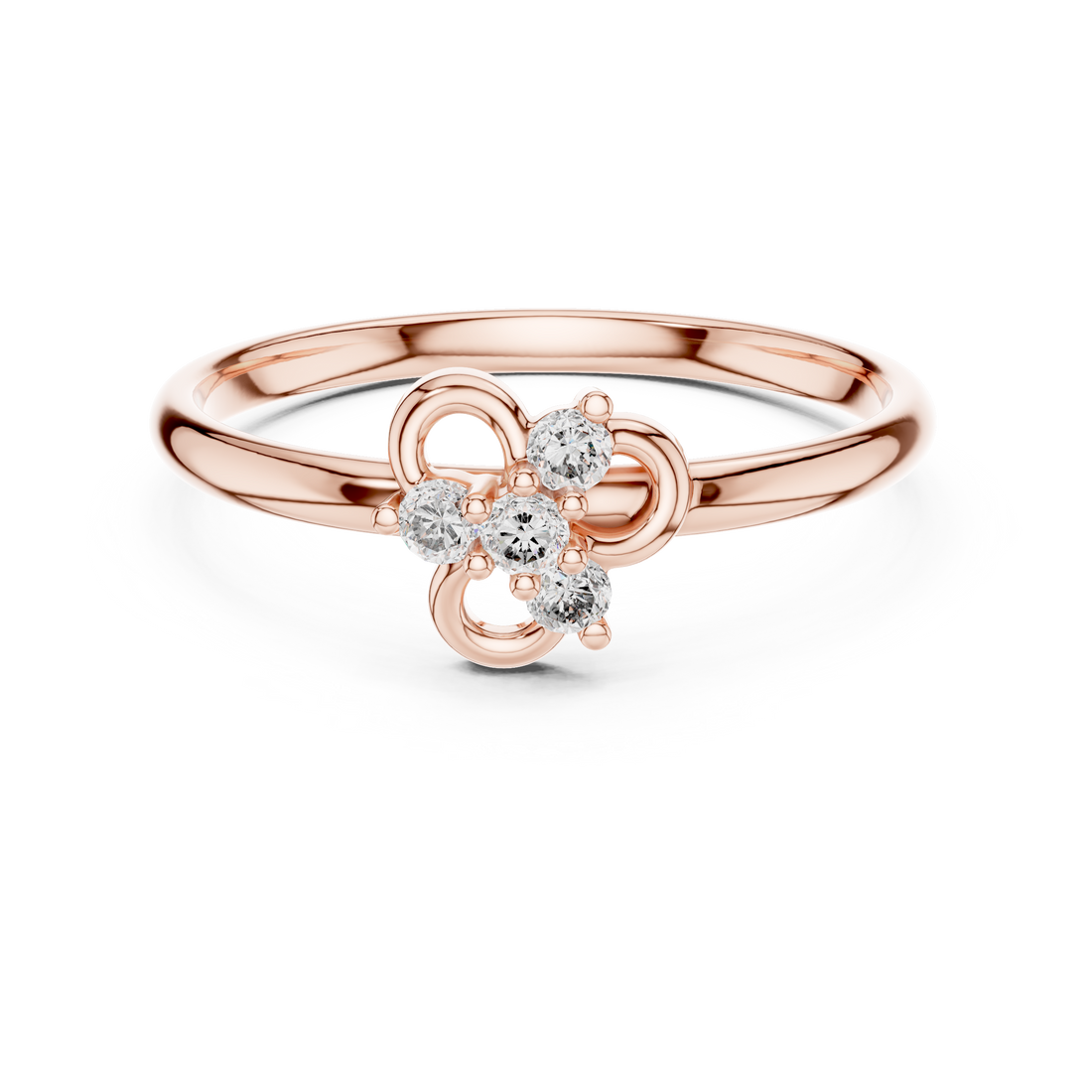 Elegant bangle bracelet with smooth glossy finish.