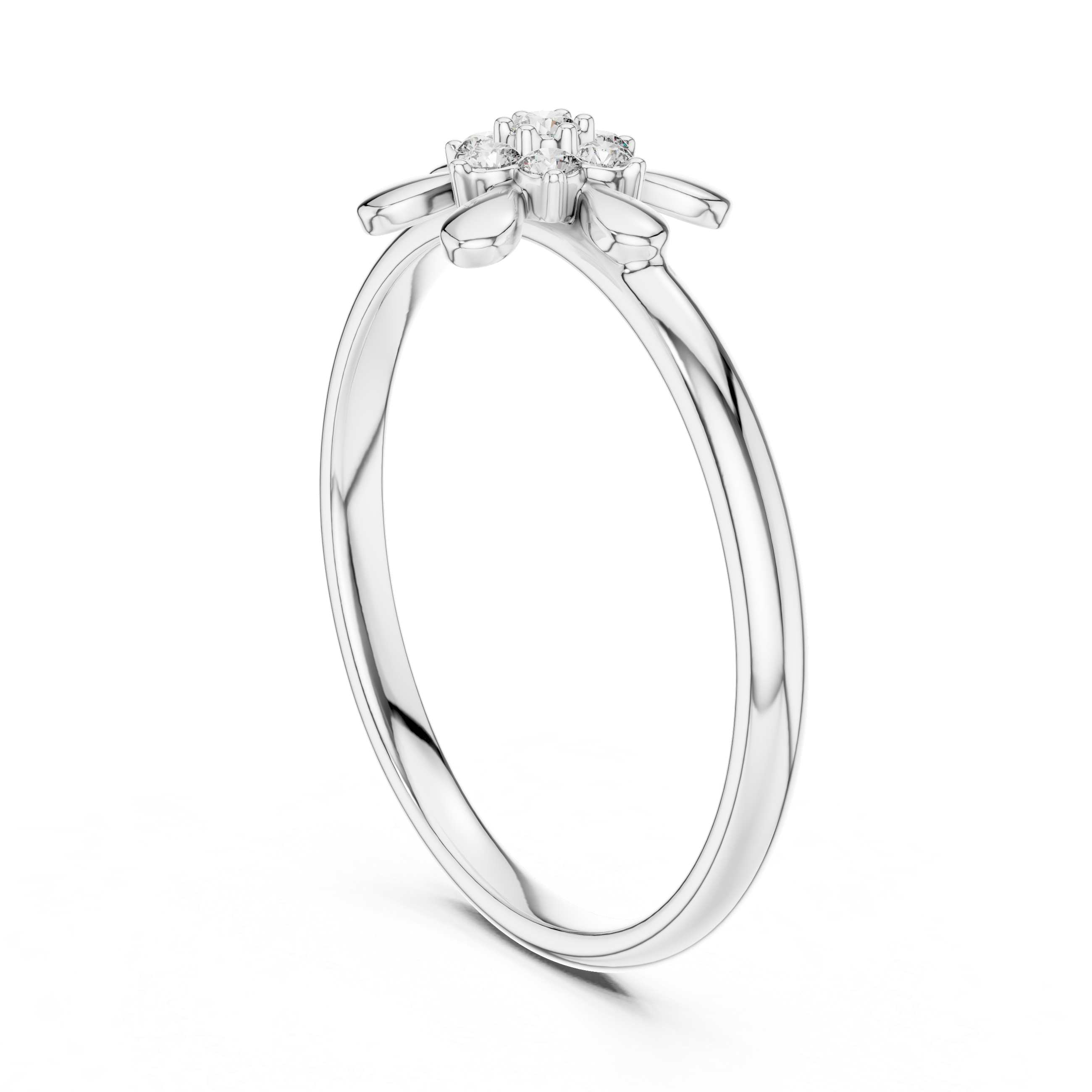 Classic toe ring with smooth gold polish.