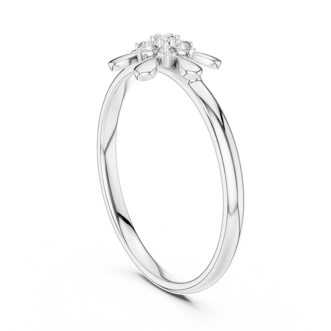 Classic toe ring with smooth gold polish.