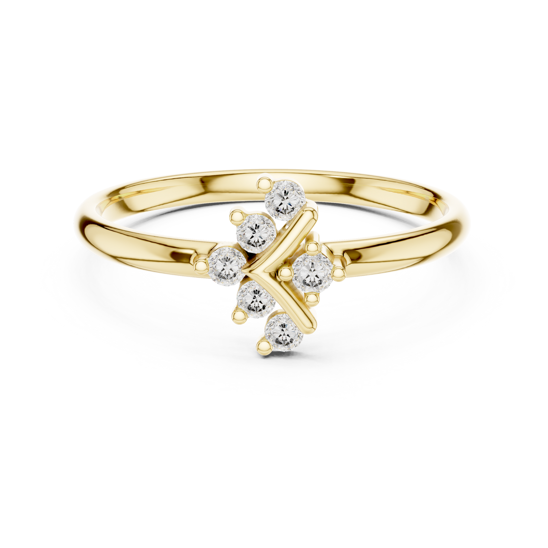 Adjustable baby ring with smooth rounded edges.