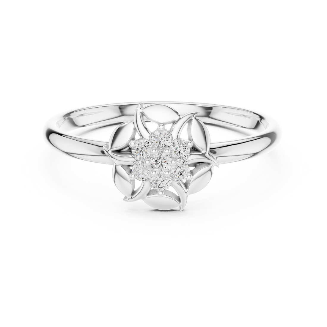 Adjustable toe ring with slim metal band.