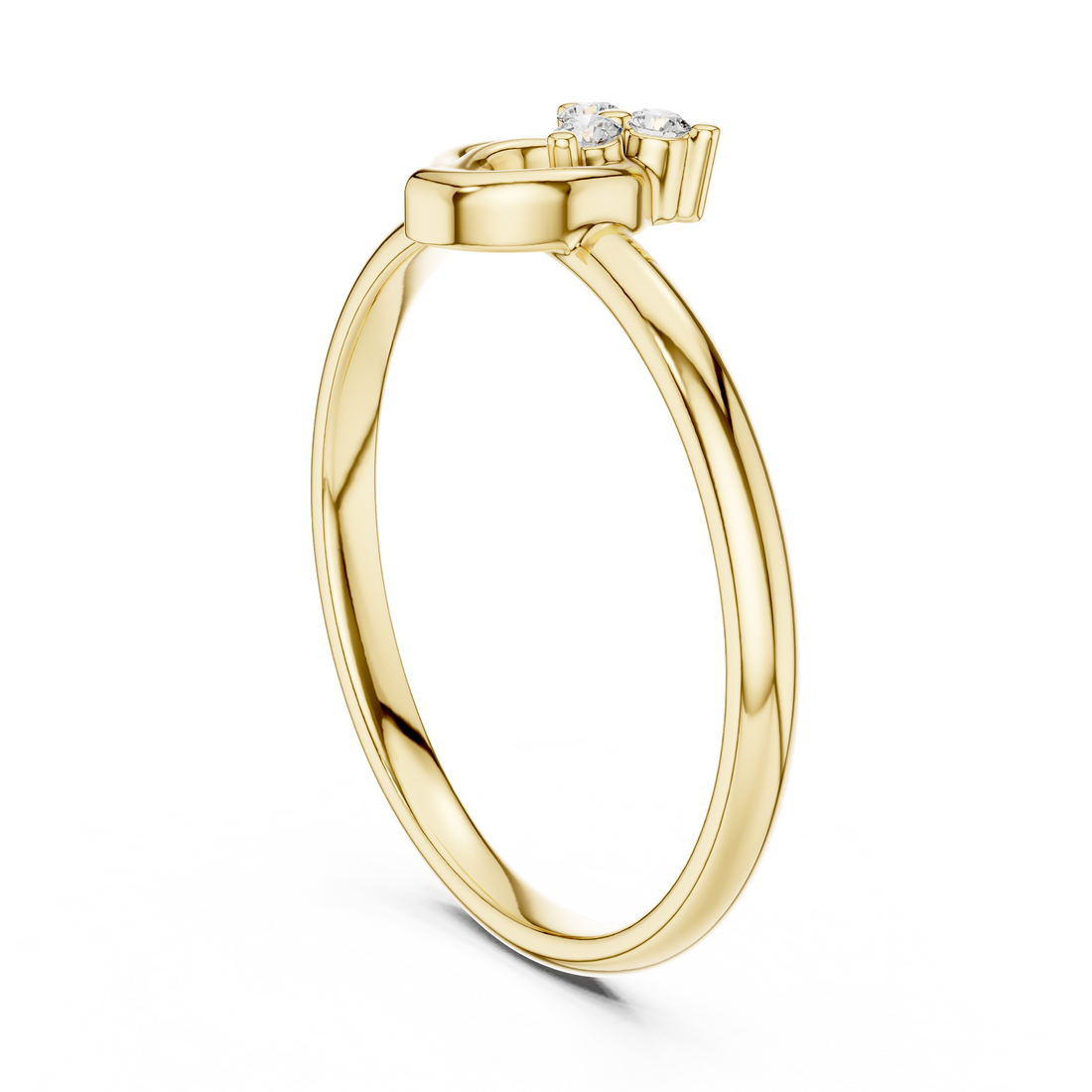 Elegant diamond pendant necklace with smooth gold chain.