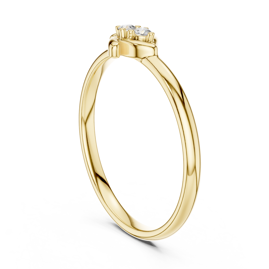 Elegant bangle bracelet with polished smooth finish.