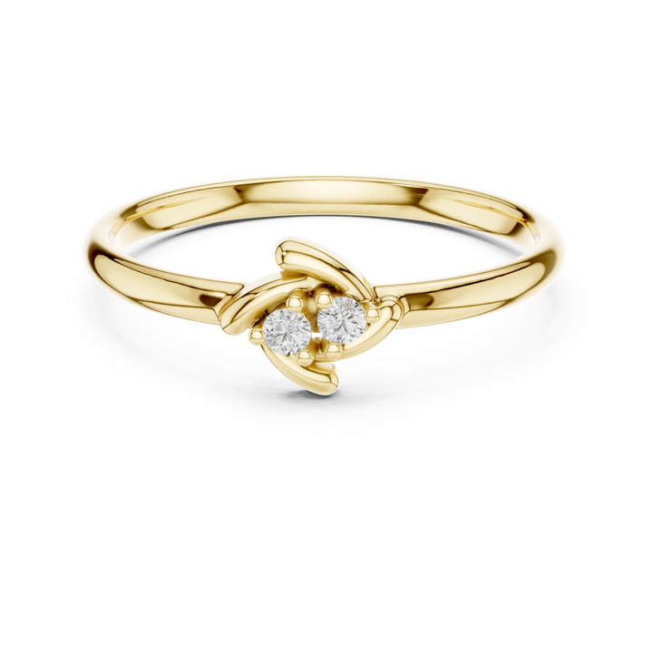 Double strand bracelet with sleek polished finish.
