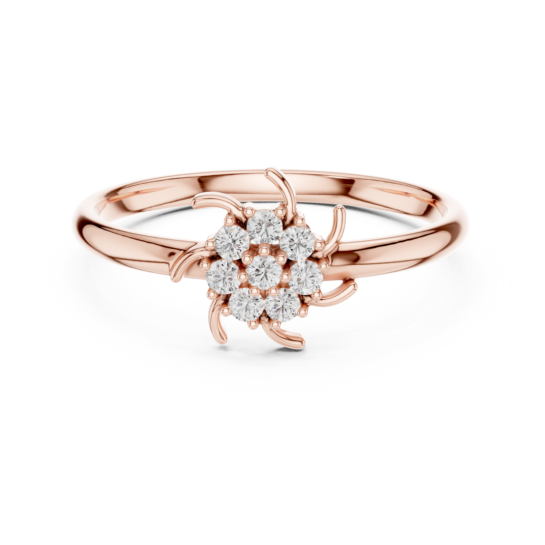 Classic toe ring with smooth polished finish.