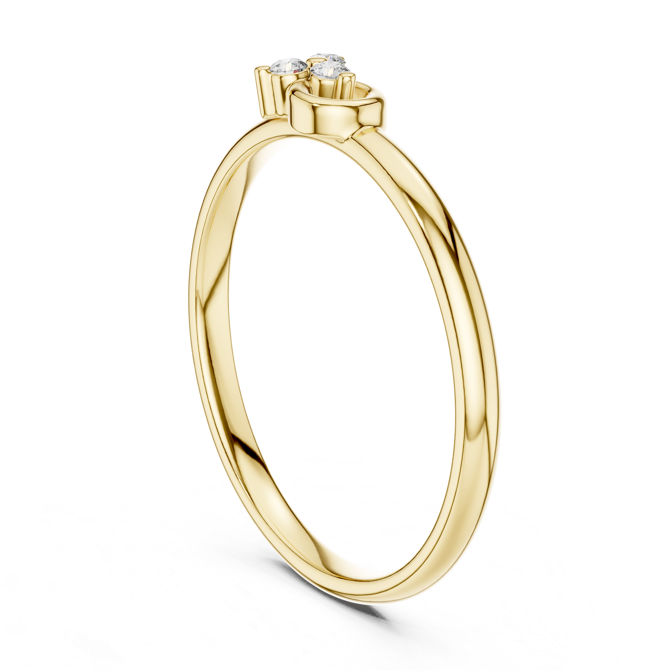 Slim stackable bangle with lightweight styling.