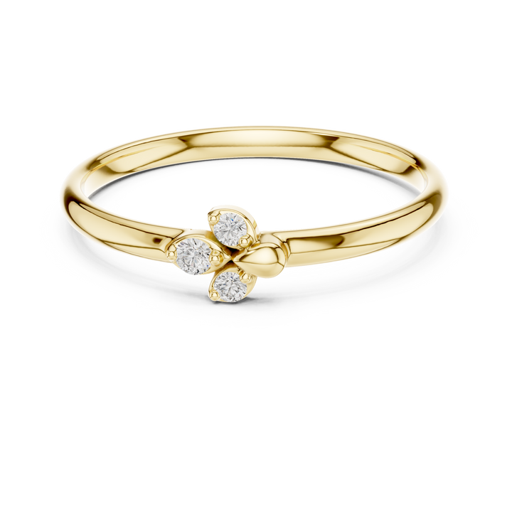 Gold hoop earrings with polished round design.