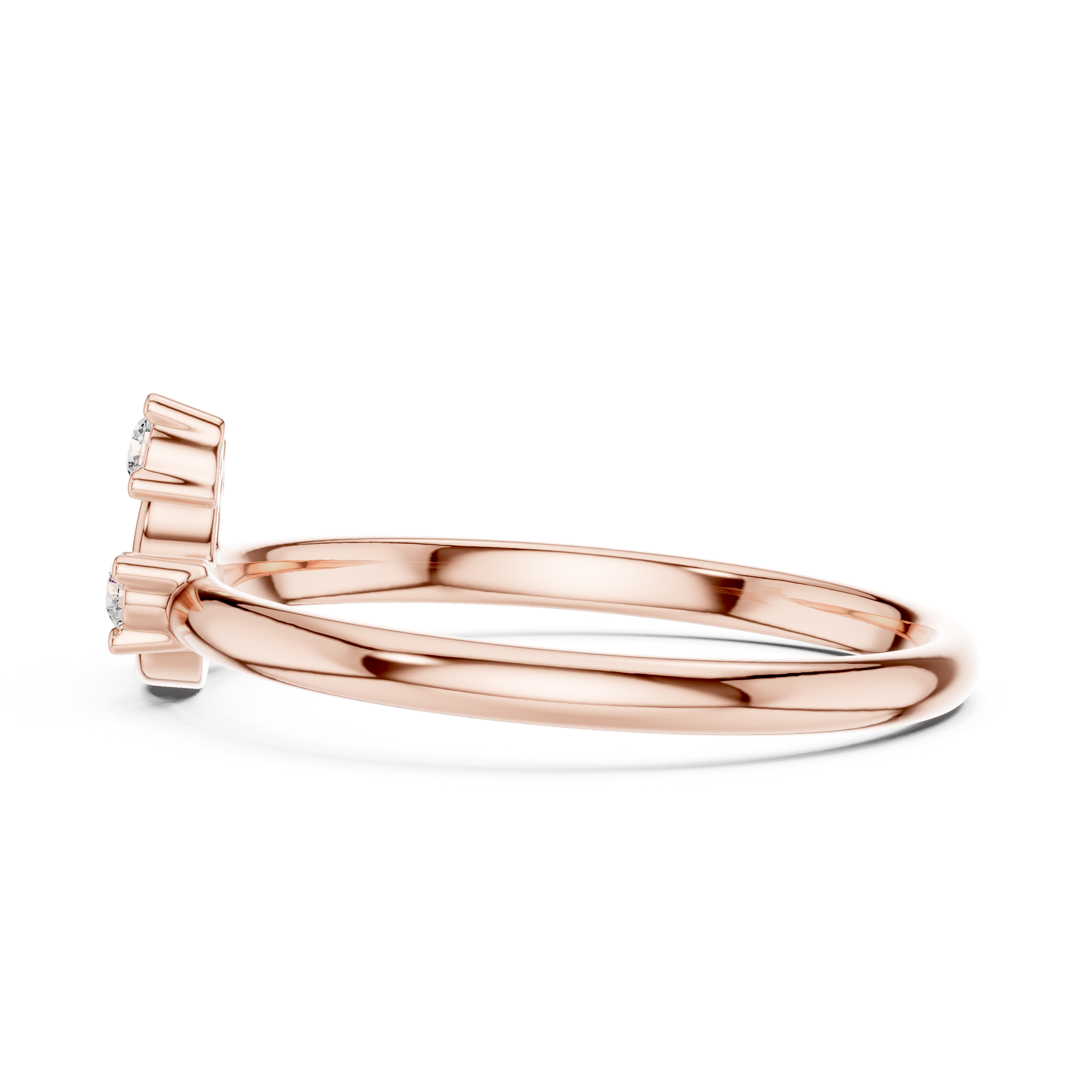 Diamond jewellery set with coordinated sparkle.