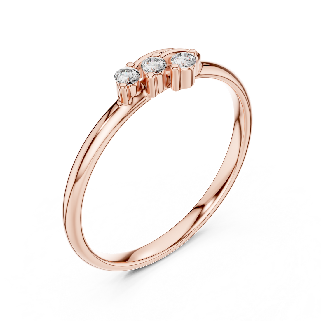 Vintage-inspired diamond ring with engraved gold detailing.