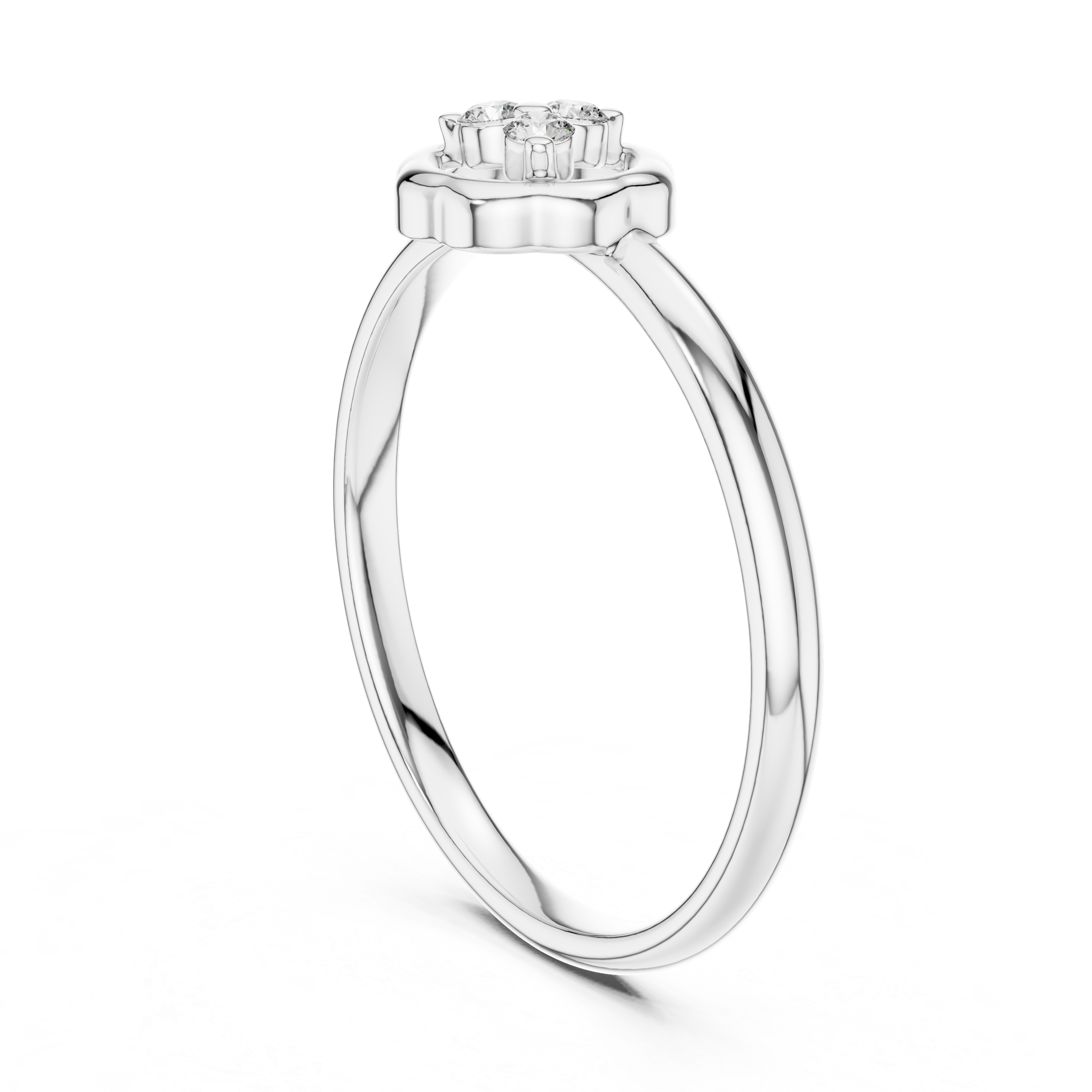 Elegant diamond pendant necklace with smooth gold chain.
