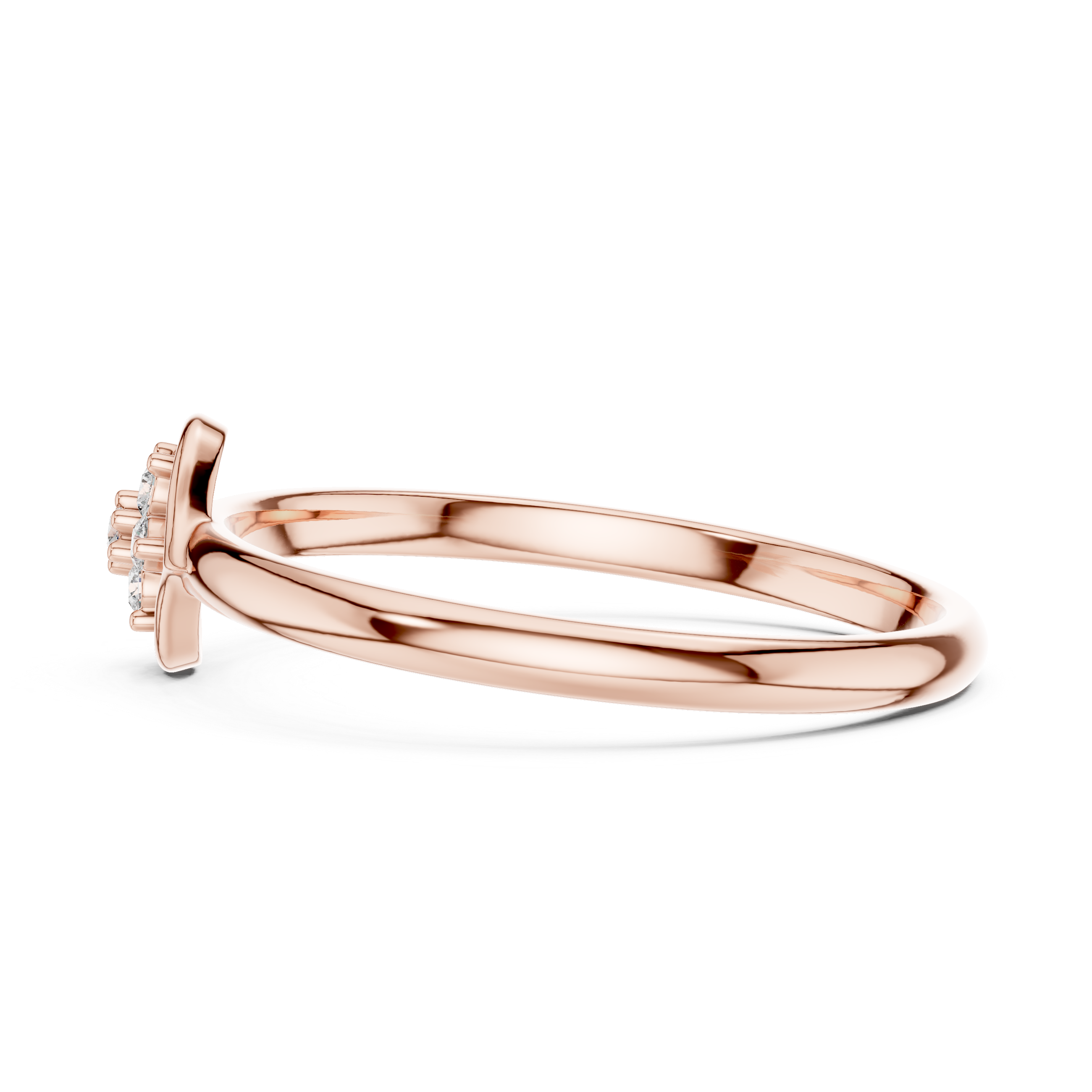 Adjustable baby ring with smooth safe edges.