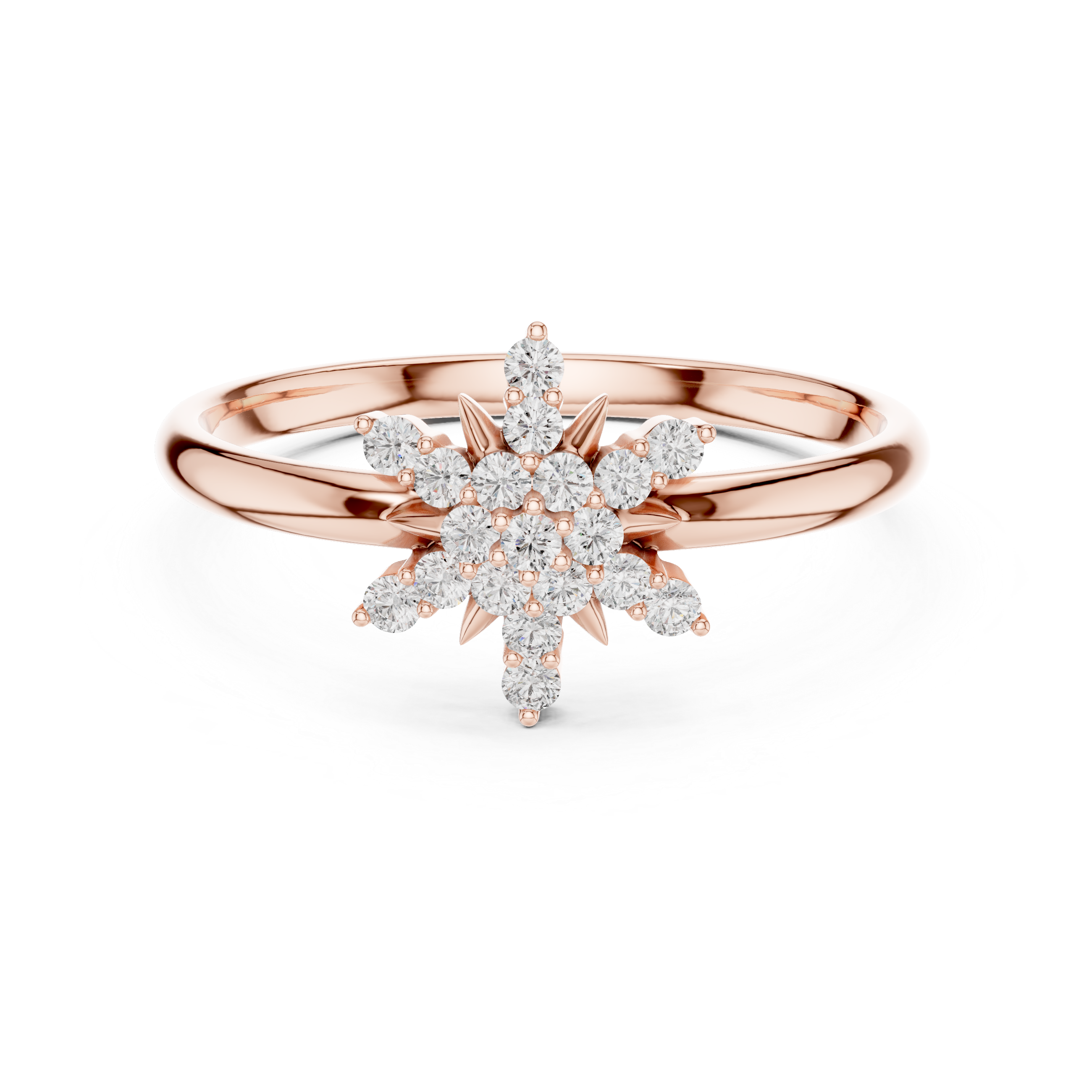 Anniversary ring with sparkling gemstone accents.