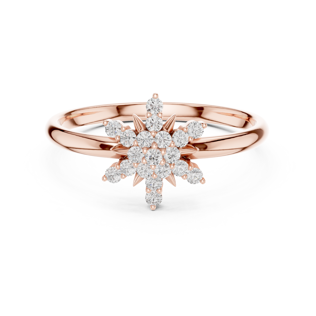 Anniversary ring with sparkling gemstone accents.