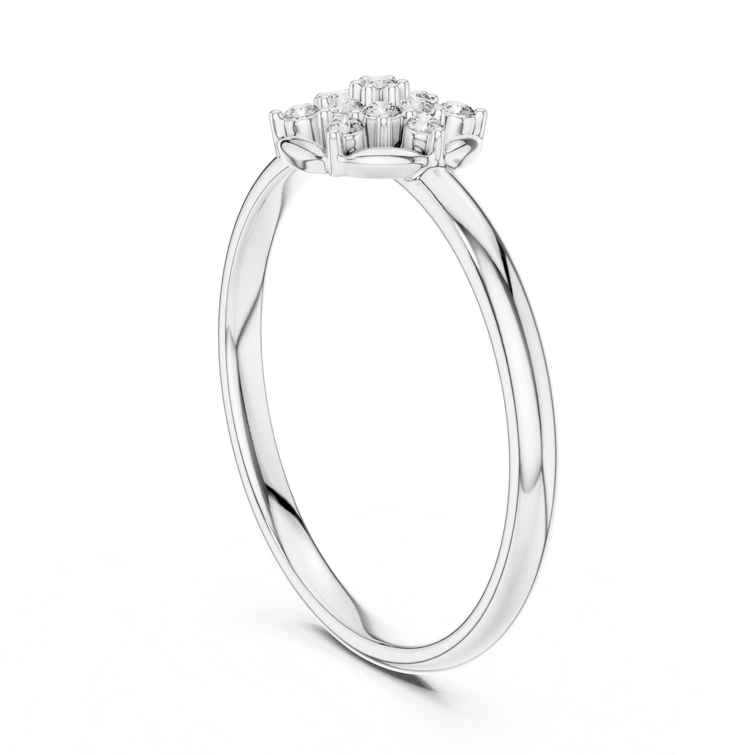Slim stackable bangle with lightweight elegance.