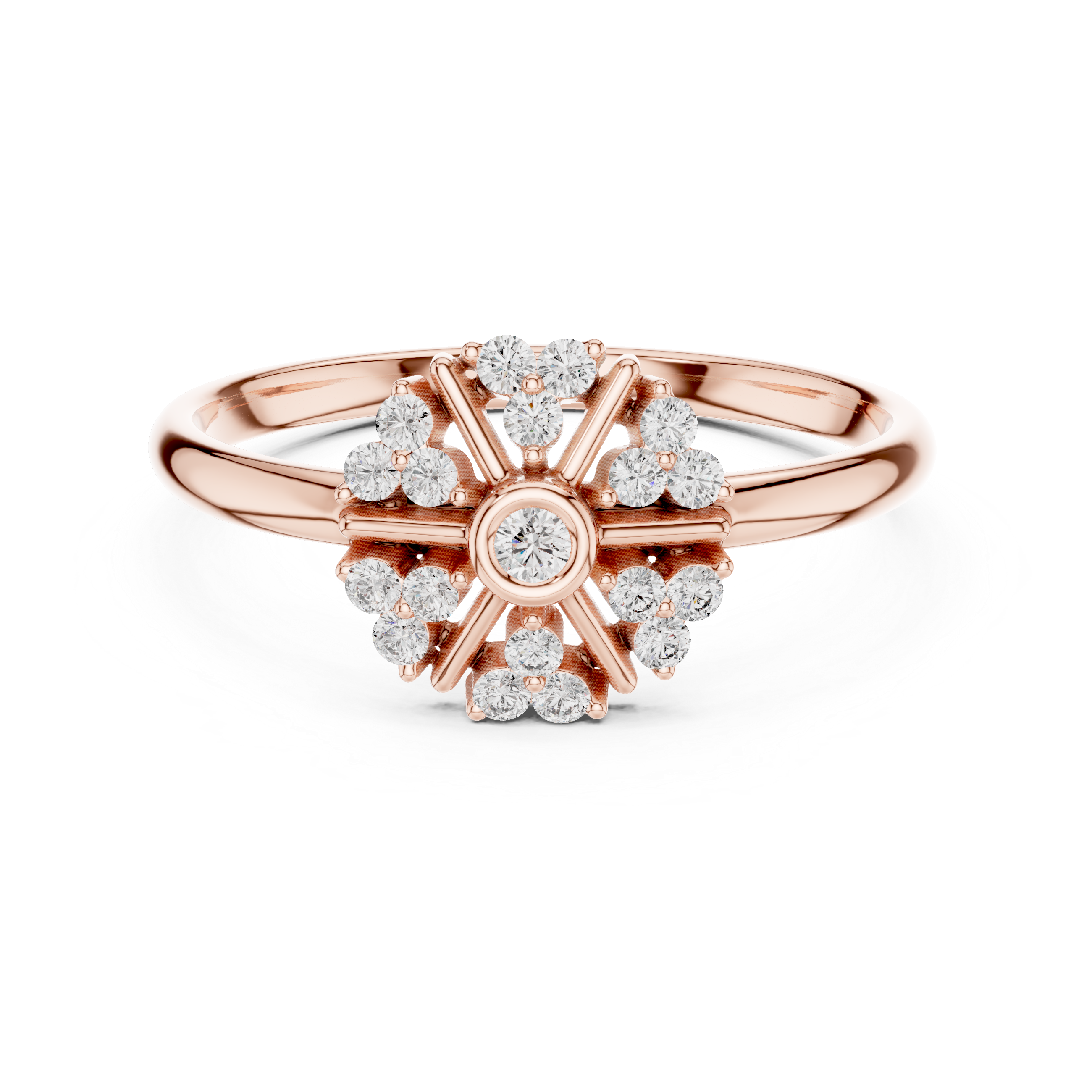 Adjustable toe ring with slim metal band.