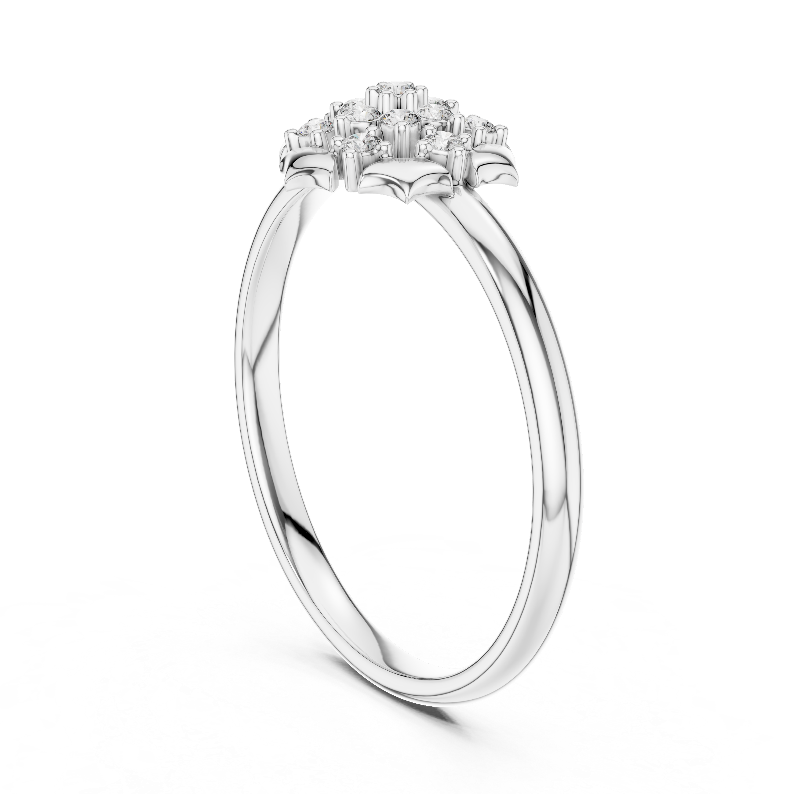 Elegant wedding band with refined gold finish.