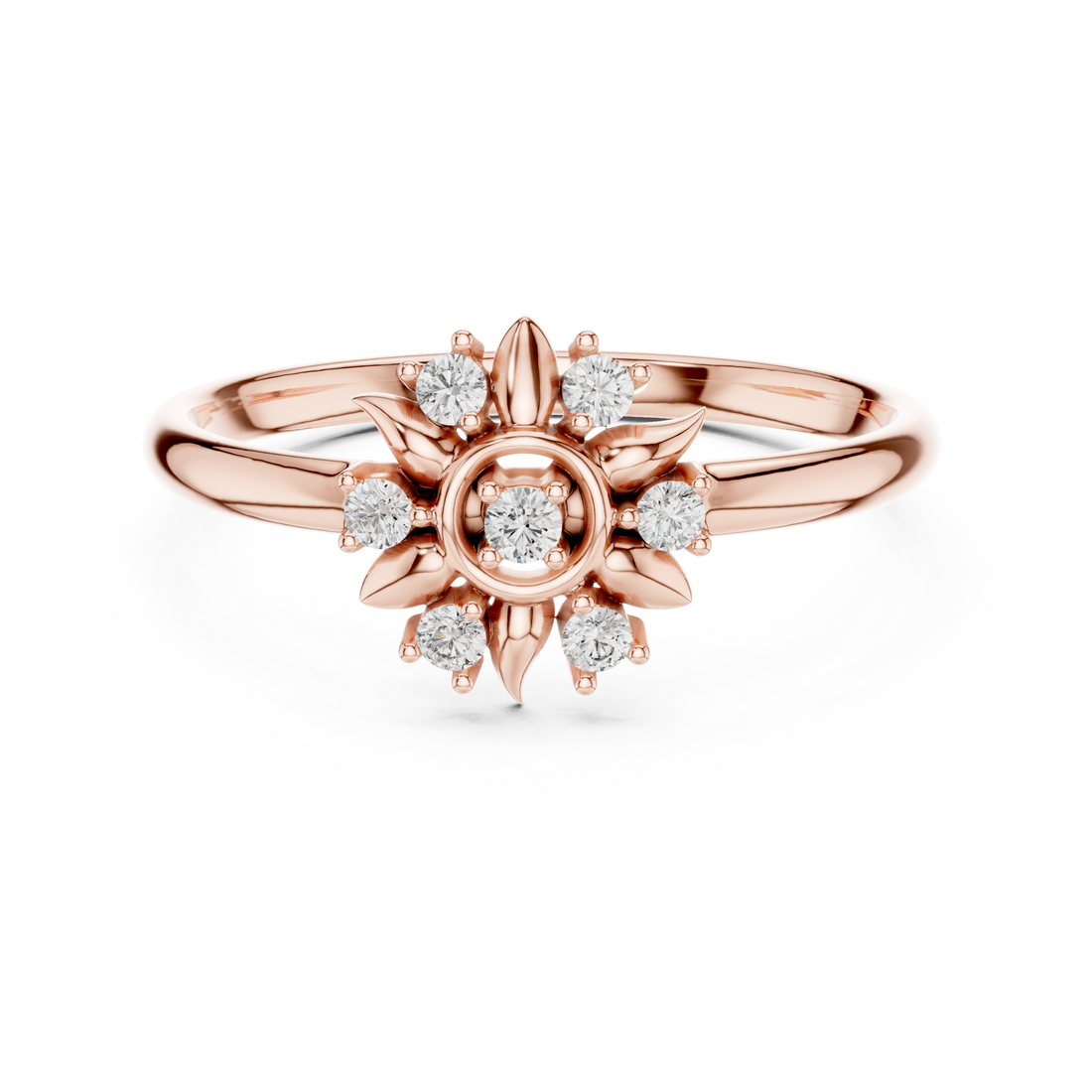 Elegant eternity band with continuous diamond sparkle.
