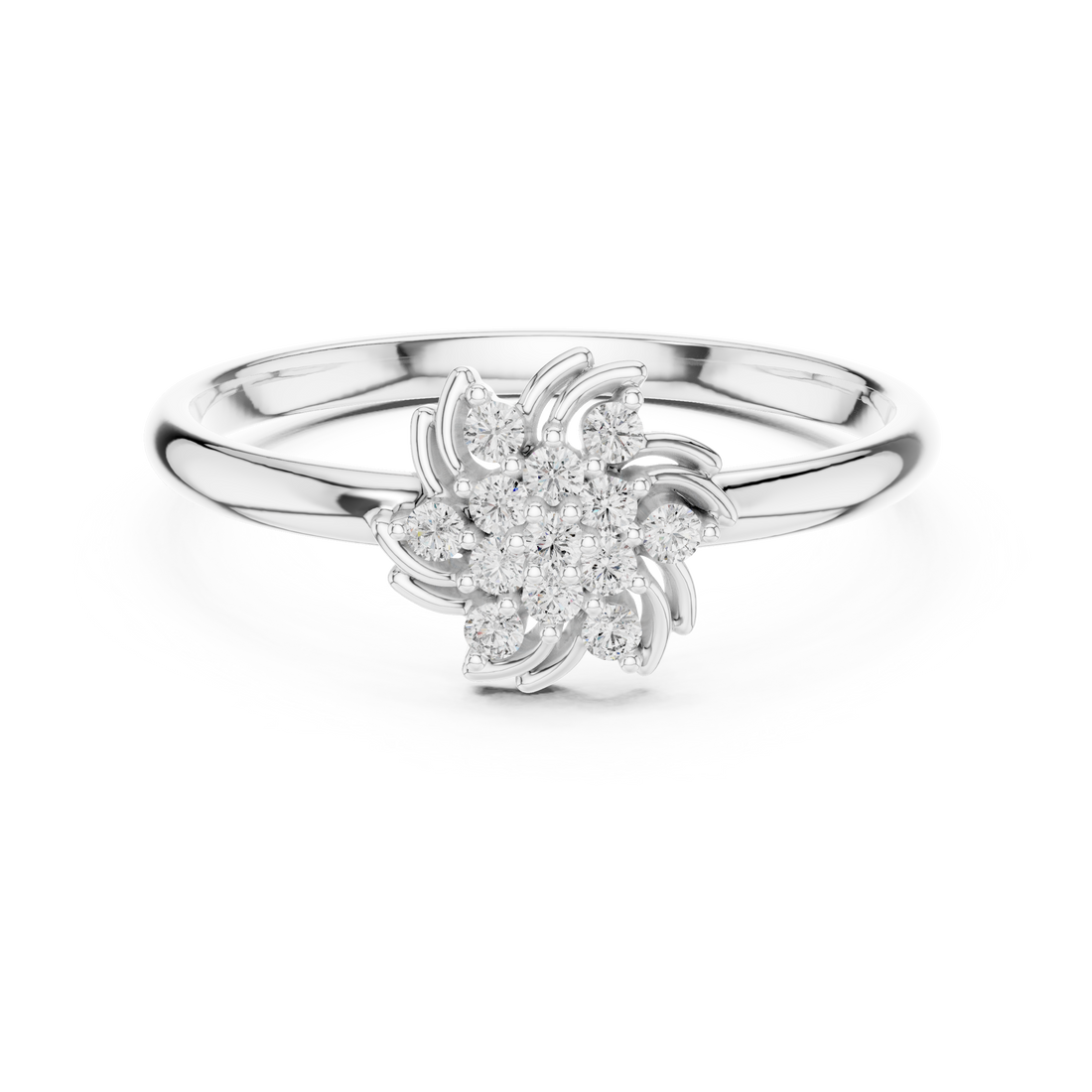 Adjustable toe ring with slim metal band.
