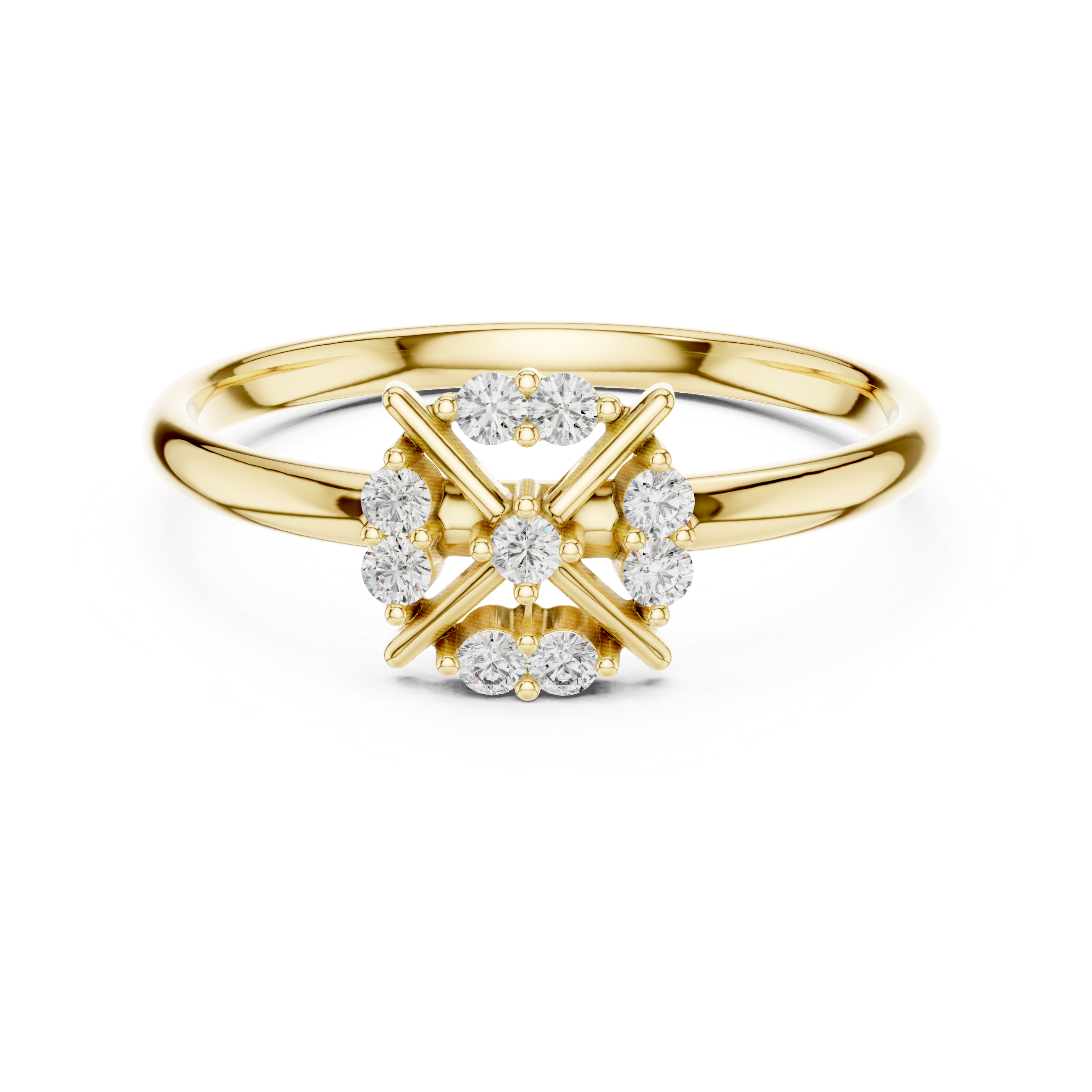 Engagement jewellery set with brilliant diamond sparkle.