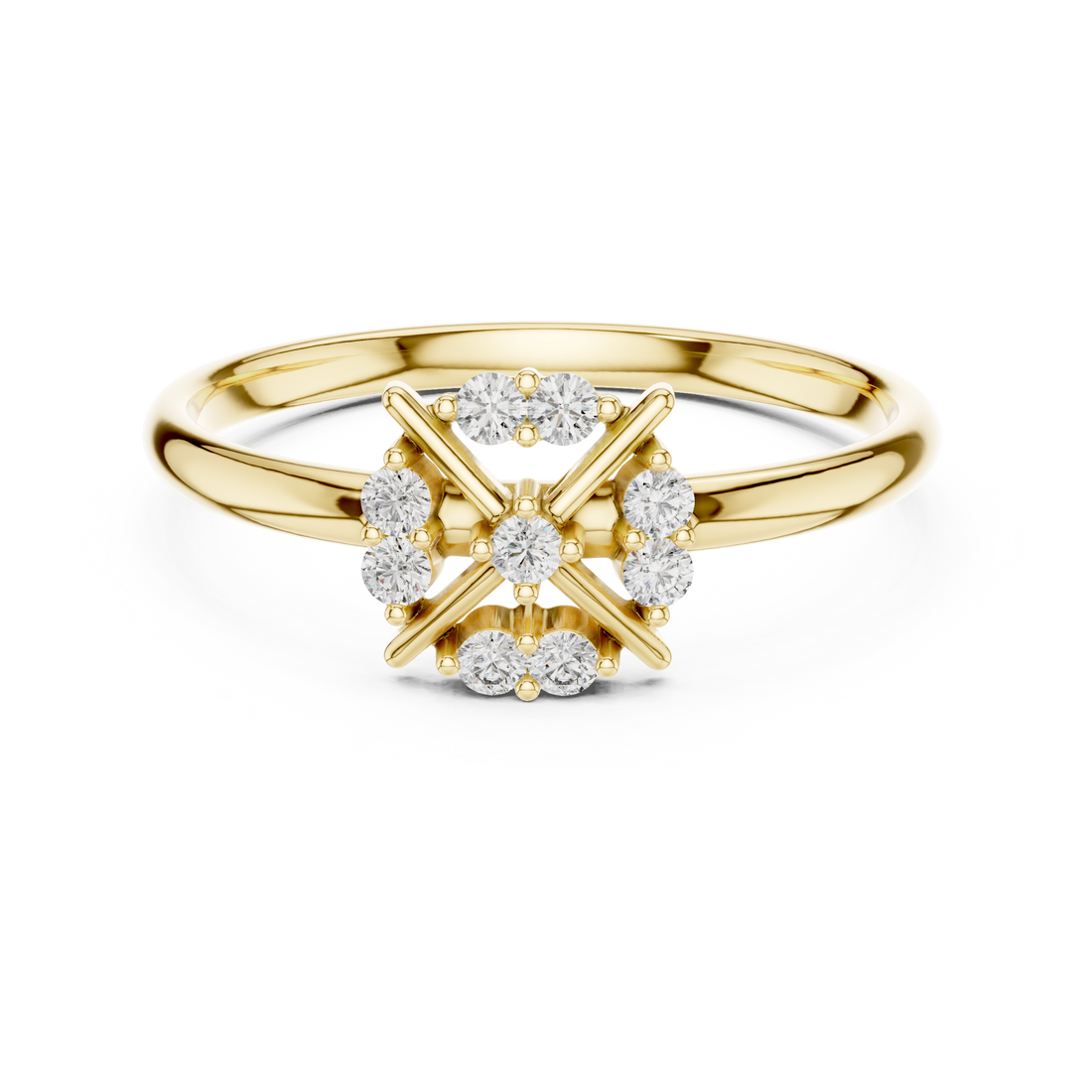 Engagement jewellery set with brilliant diamond sparkle.