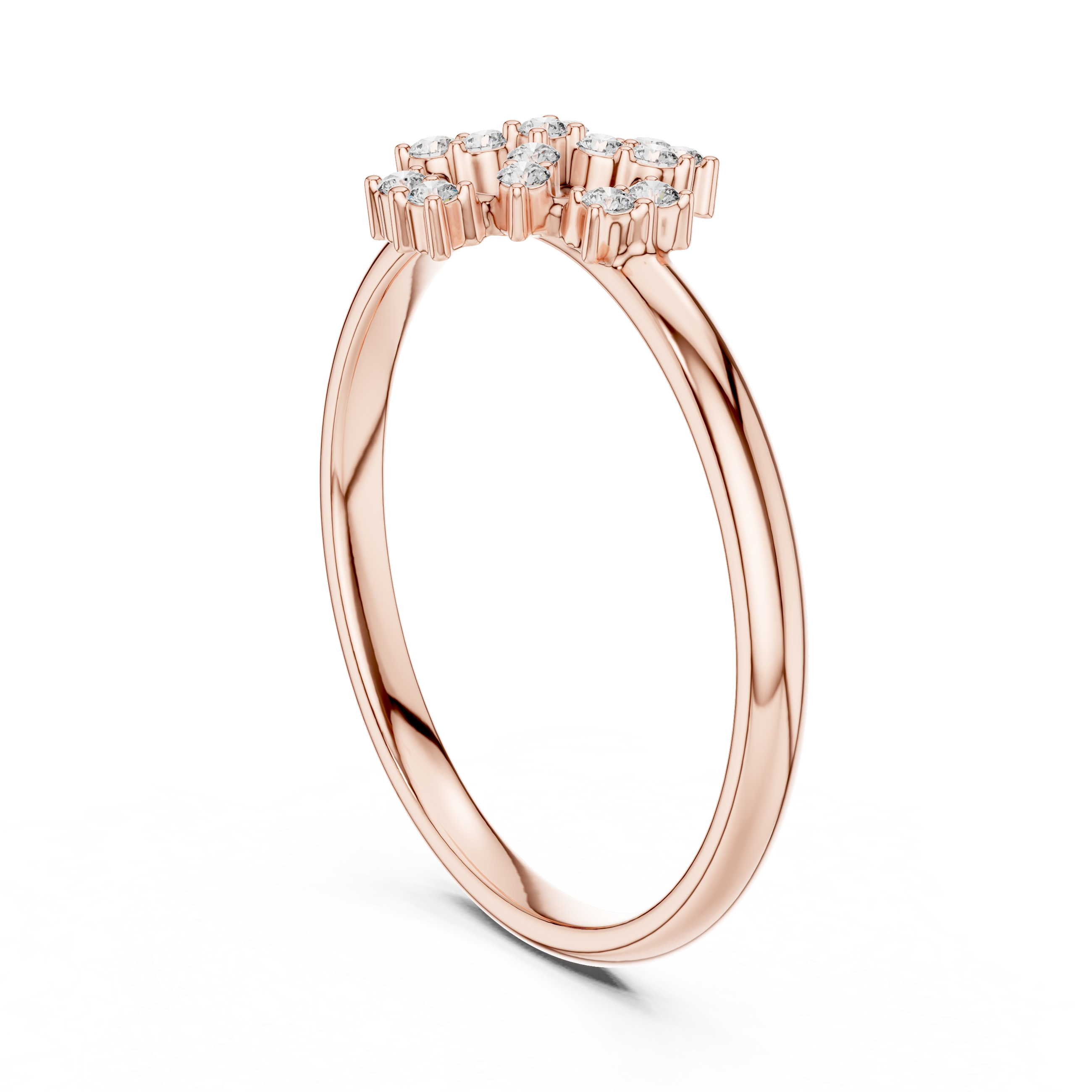 Slim stackable bangle with lightweight design.